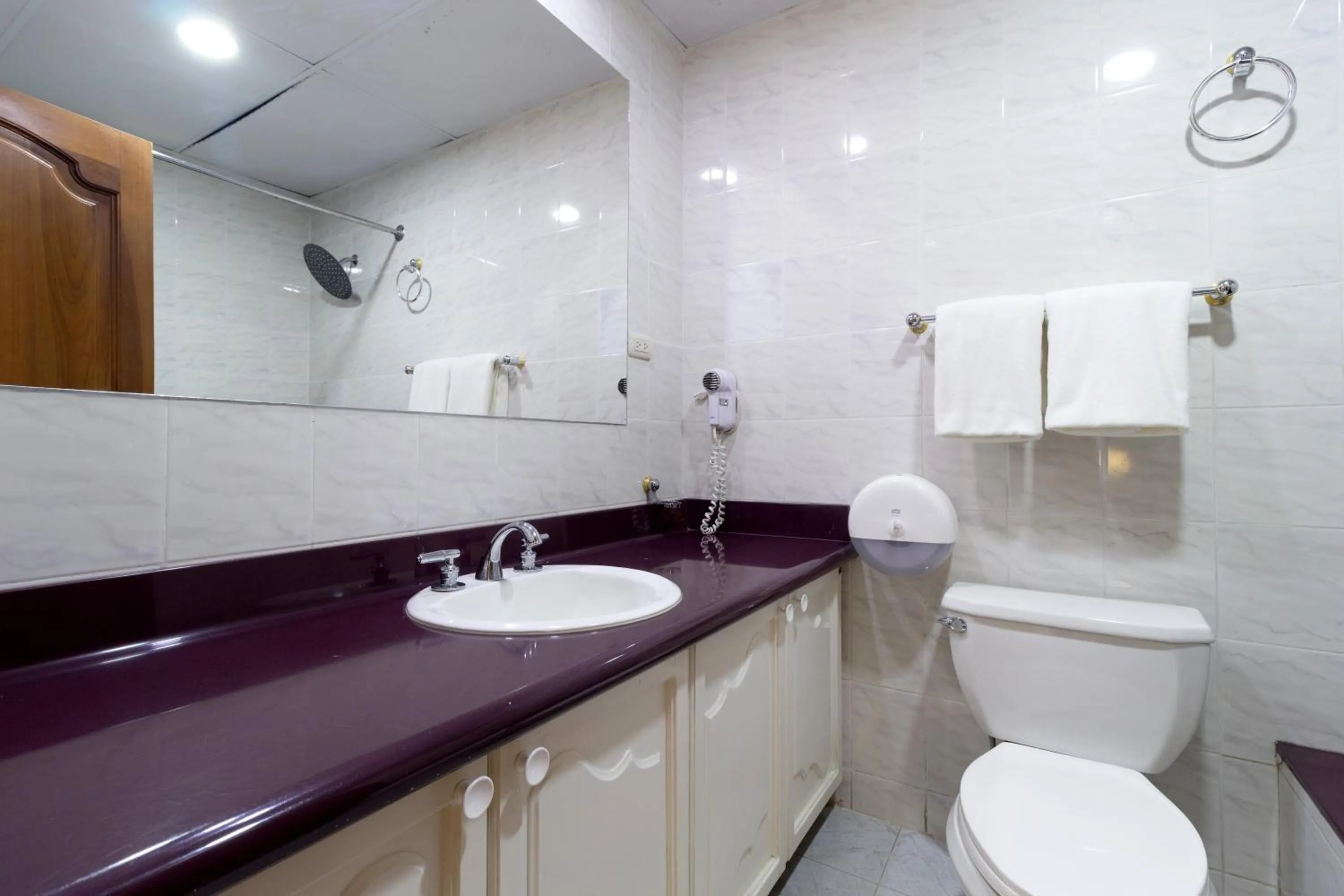 Toilet in Hotel NASS Pinar del Lago