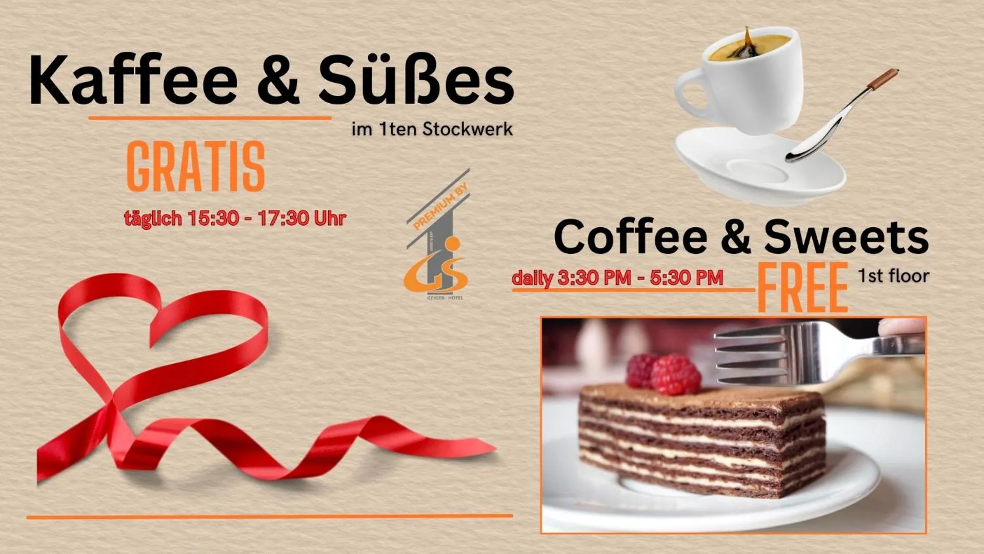 Restaurant/places to eat in premium by GS Hotel