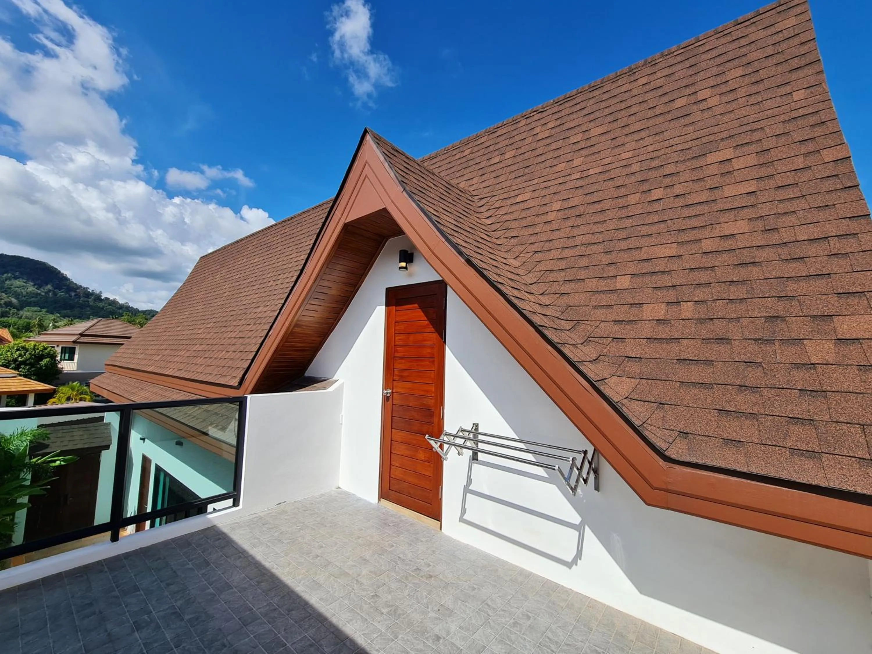 Balcony/Terrace in Poonsiri Varich Pool Villa Aonang