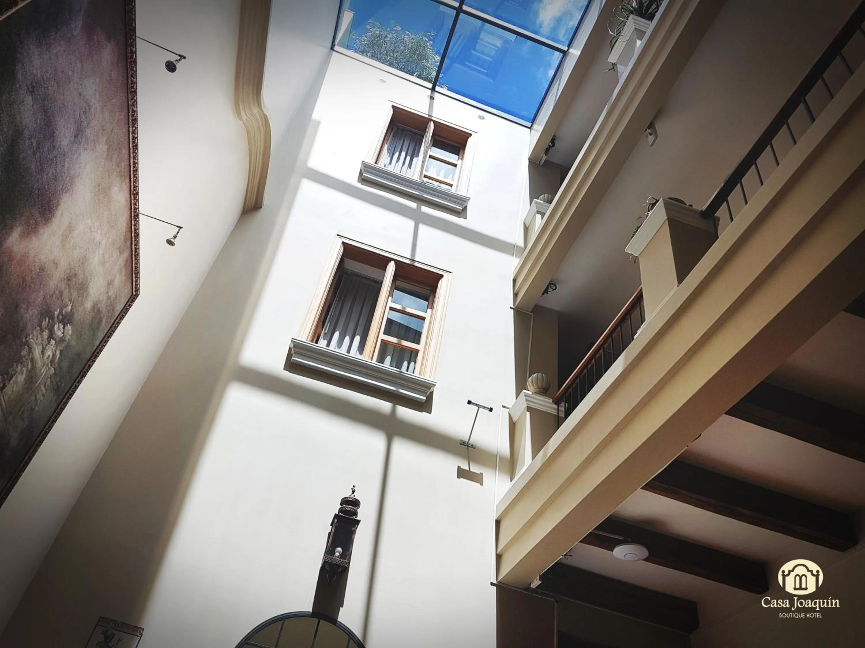 Patio in Casa Joaquin Boutique Hotel