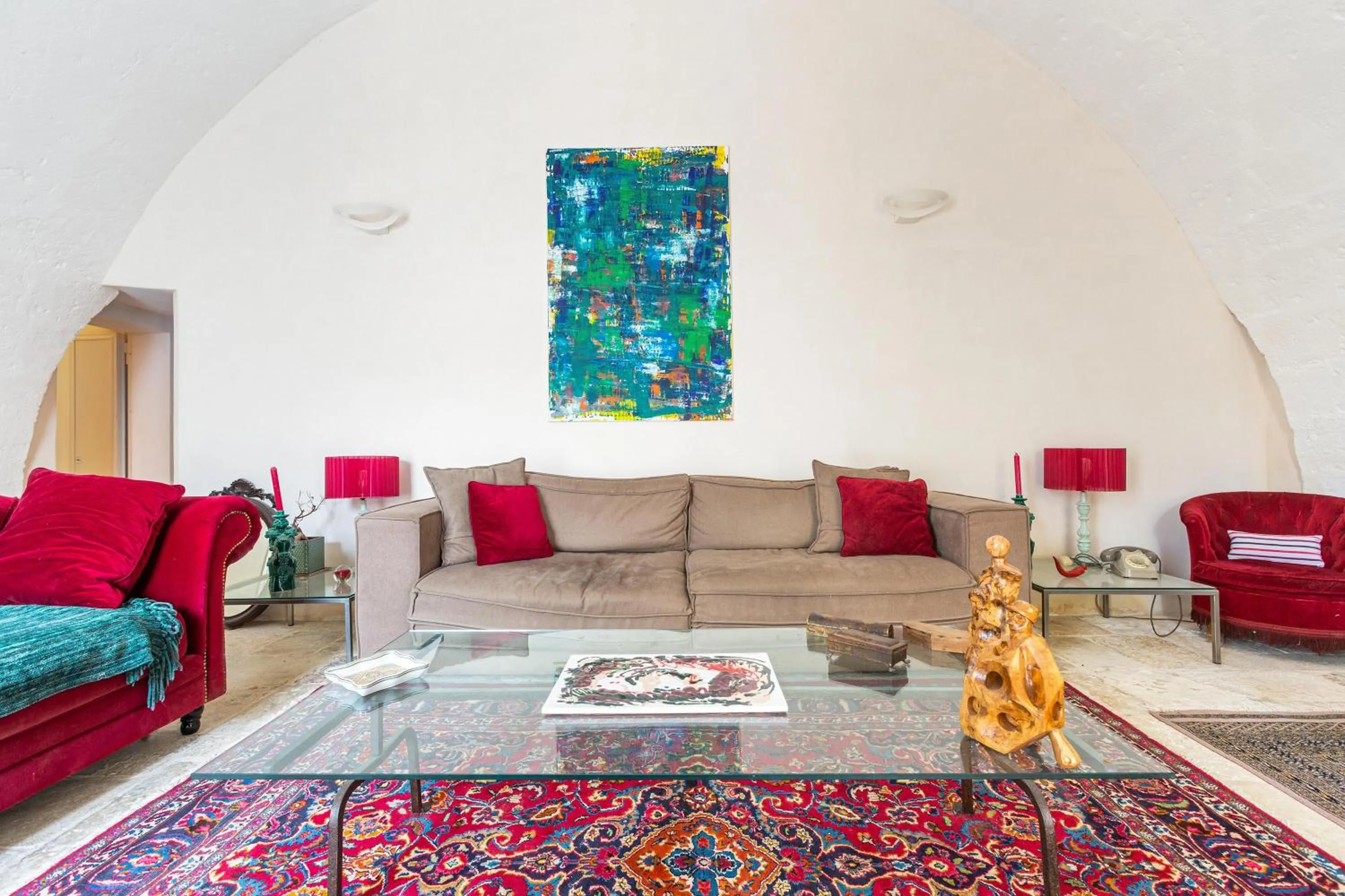 Living room in Casino Casalino by Perle di Puglia