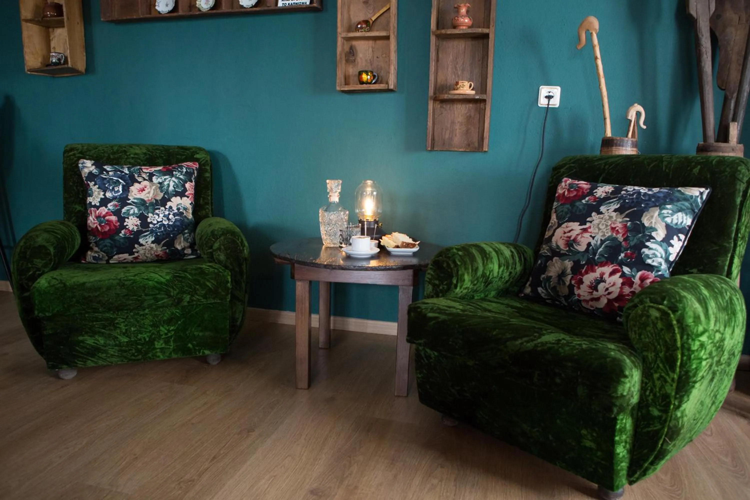 Lounge or bar in Guesthouse Monopati - Ξενώνας Μονοπάτι