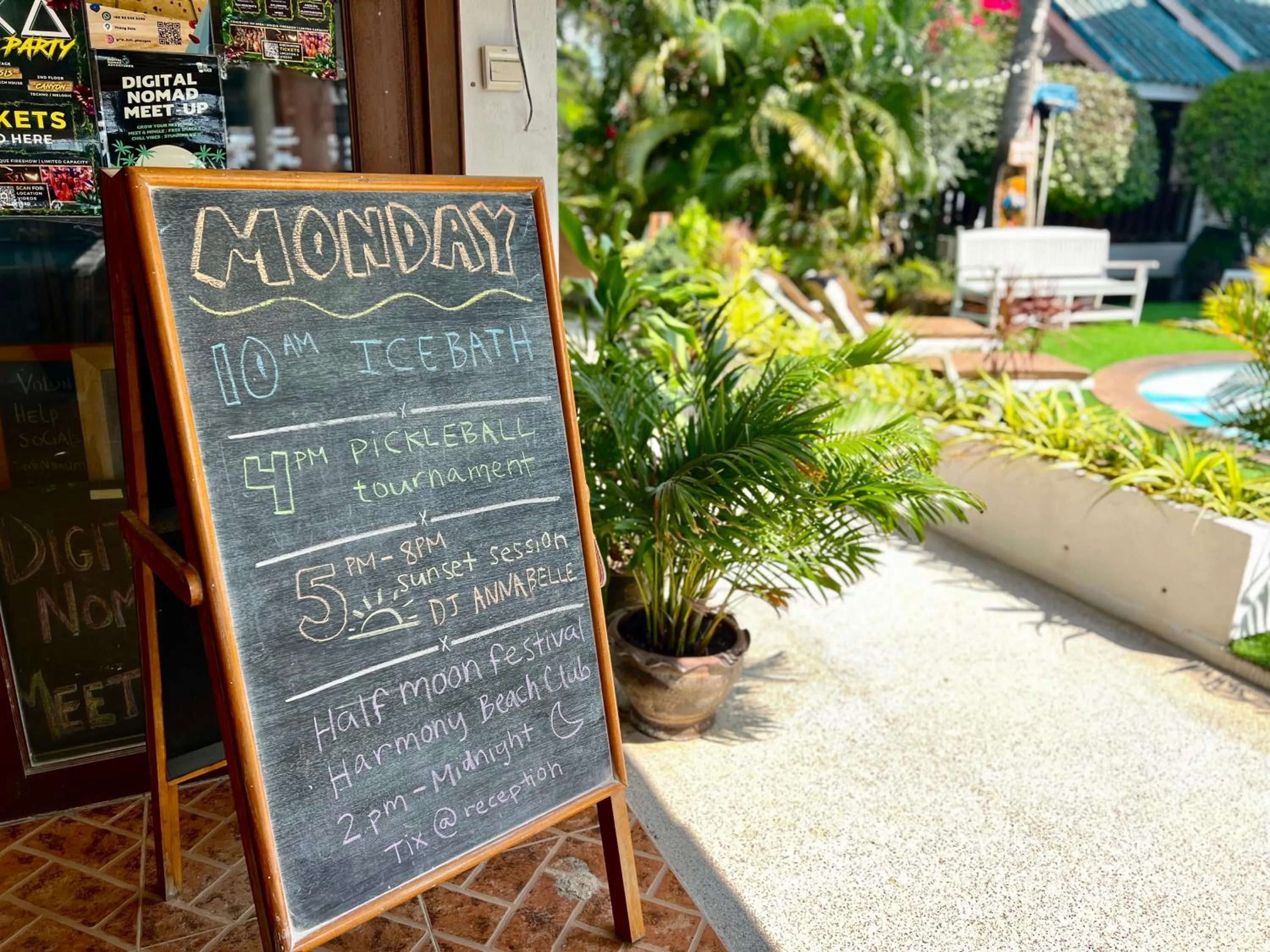 Tiki Beach Koh Phangan Beach Restaurant Bar and Coworking