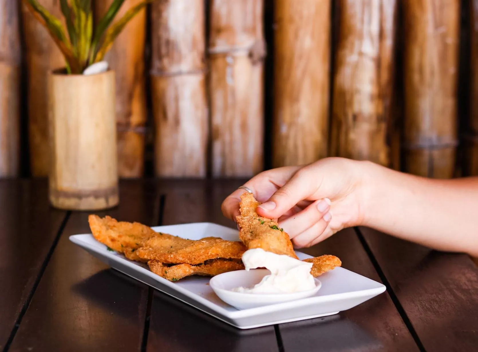 Food in Tiki Beach Koh Phangan Beach Restaurant Bar and Coworking