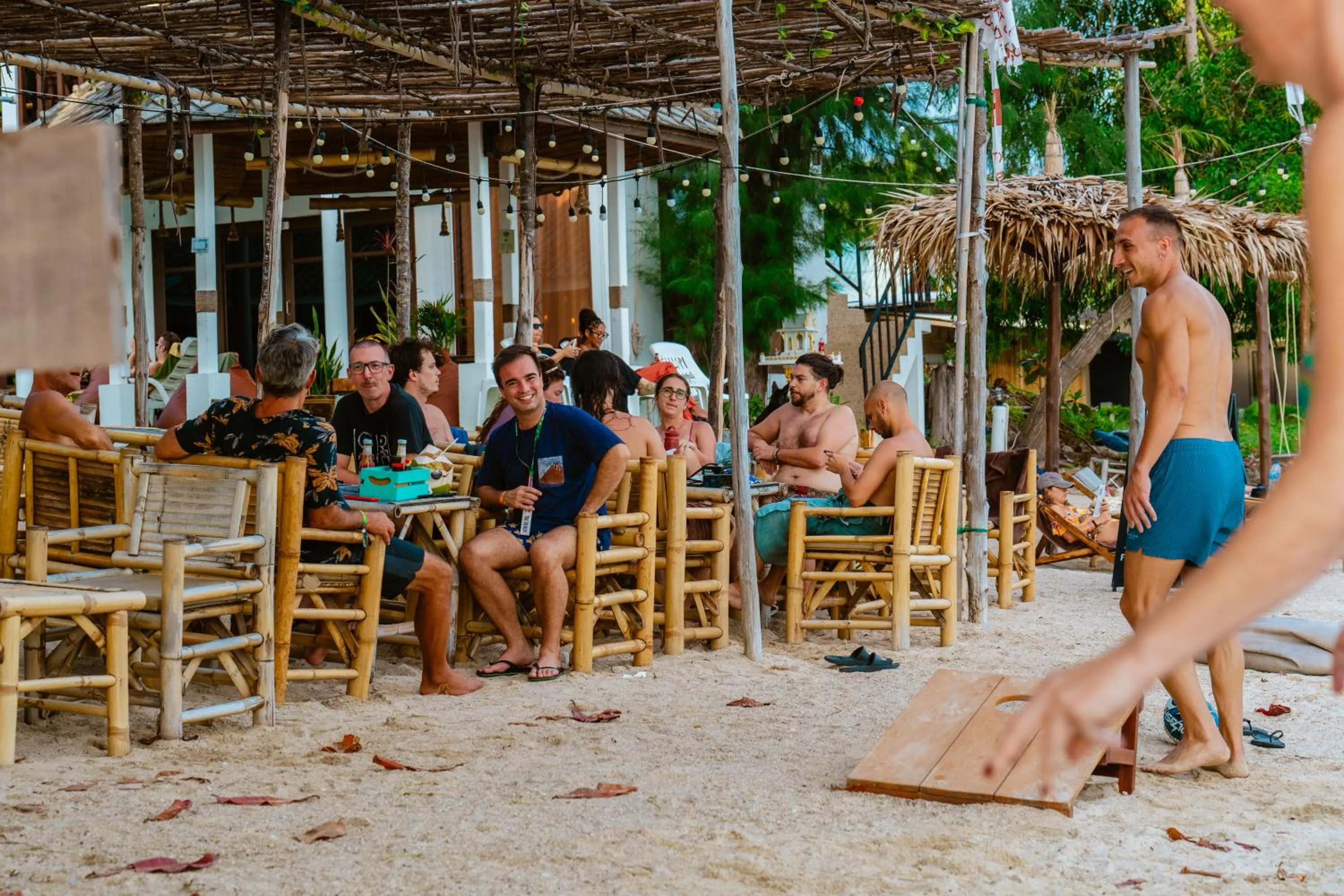 Tiki Beach Koh Phangan Beach Restaurant Bar and Coworking
