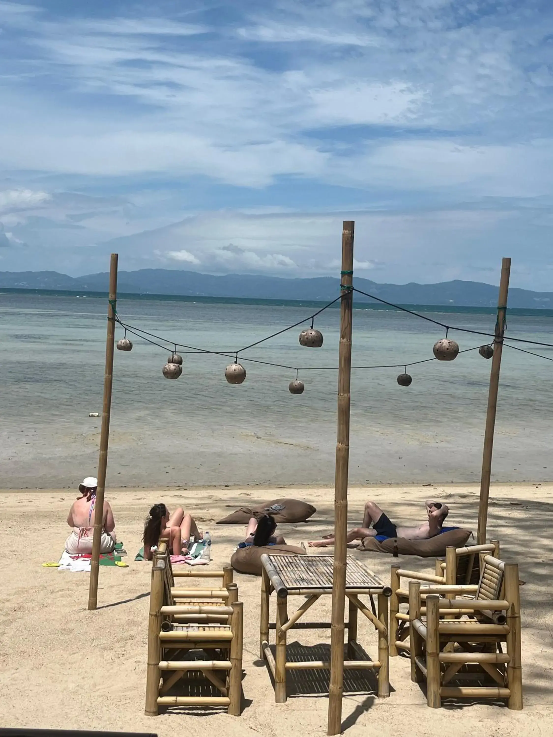 Beach in Tiki Beach Koh Phangan Beach Restaurant Bar and Coworking Beach in Tiki Beach Koh Phangan Beach Restaurant Bar and Coworking