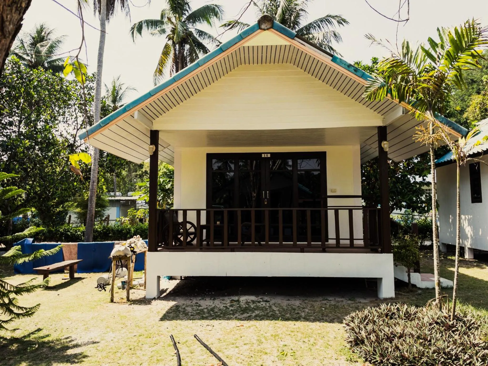 Bungalow with Garden View in Tiki Beach Koh Phangan Beach Restaurant Bar and Coworking