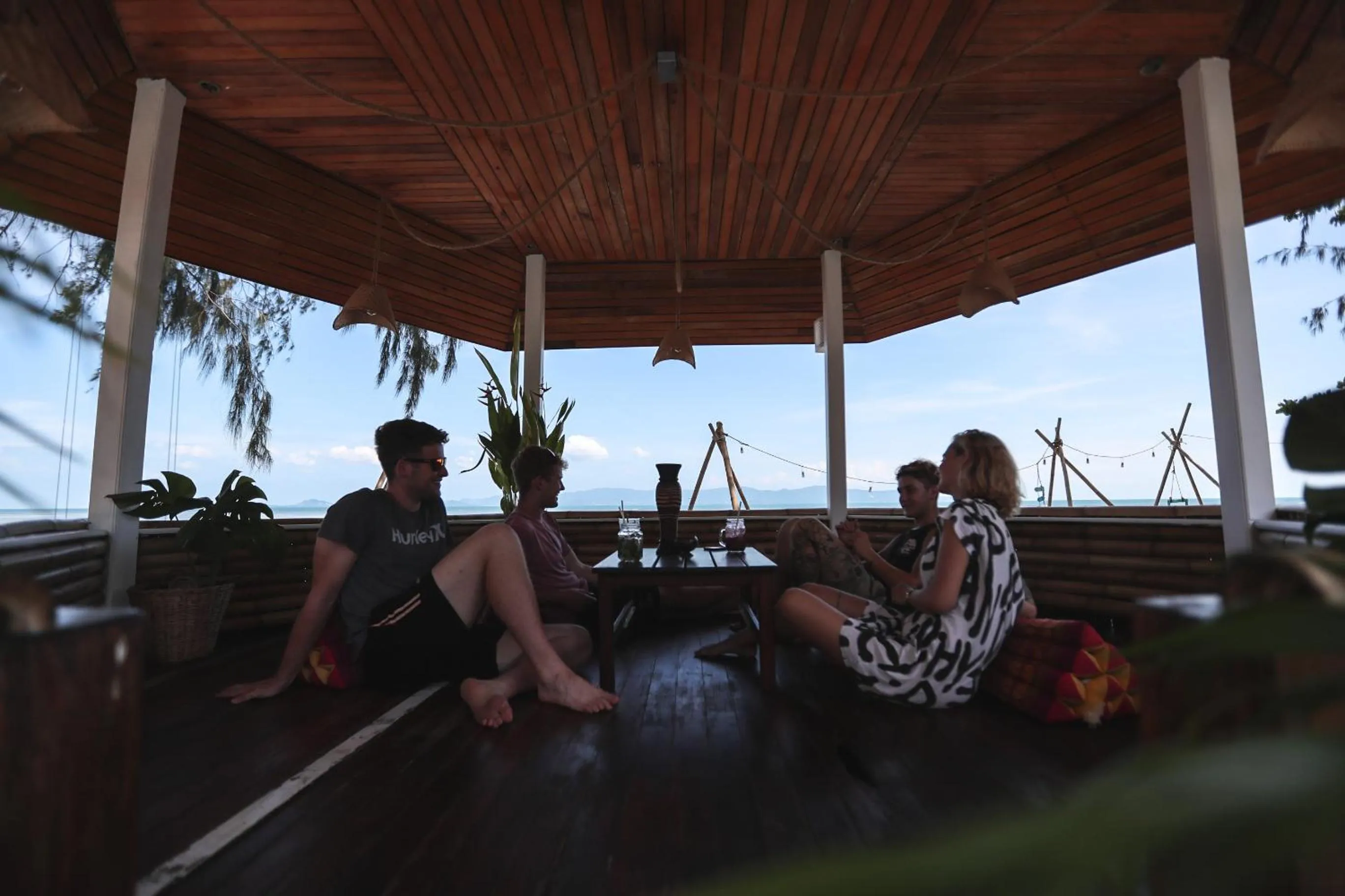 Restaurant/places to eat in Tiki Beach Koh Phangan Beach Restaurant Bar and Coworking