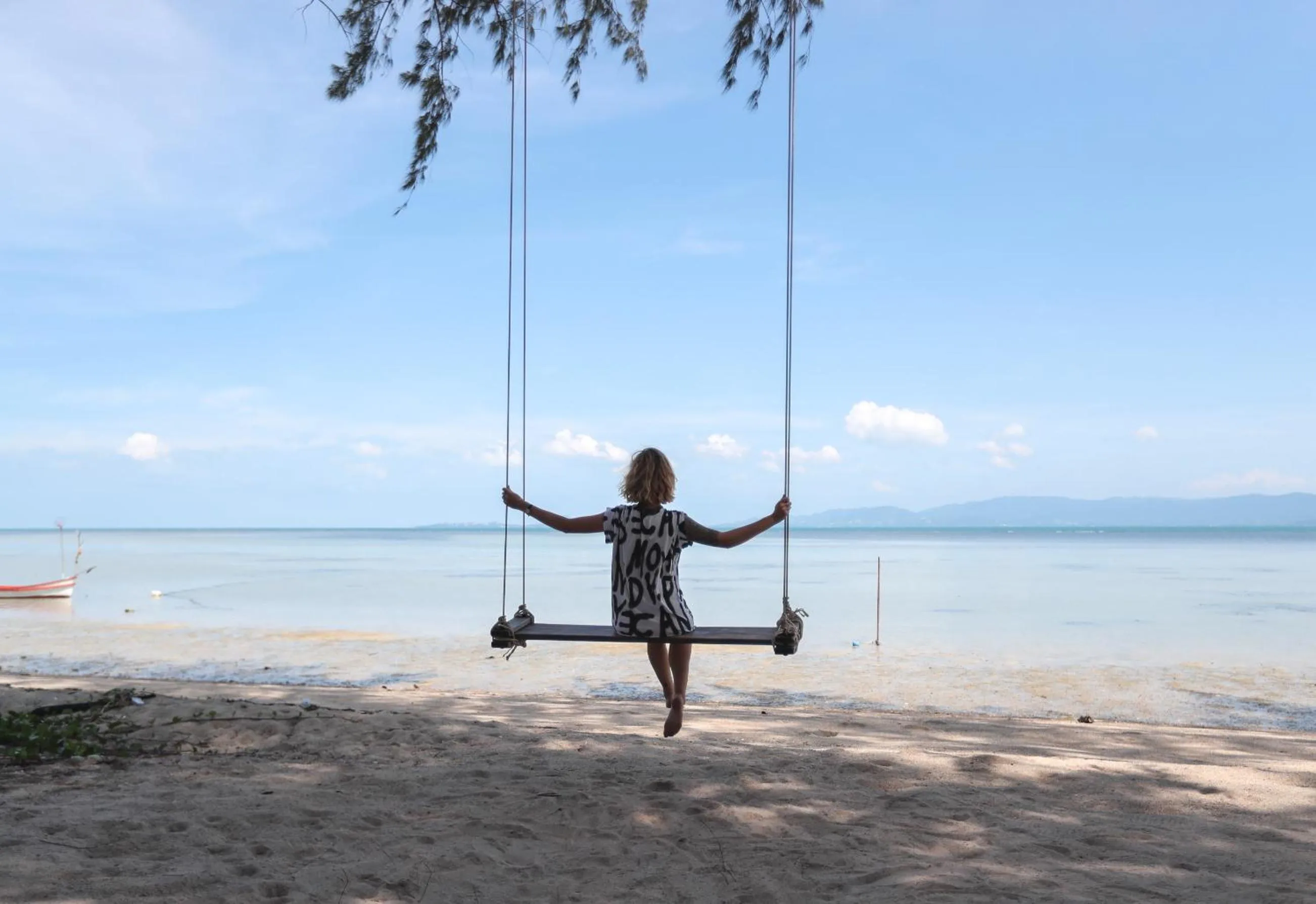 People in Tiki Beach Koh Phangan Beach Restaurant Bar and Coworking