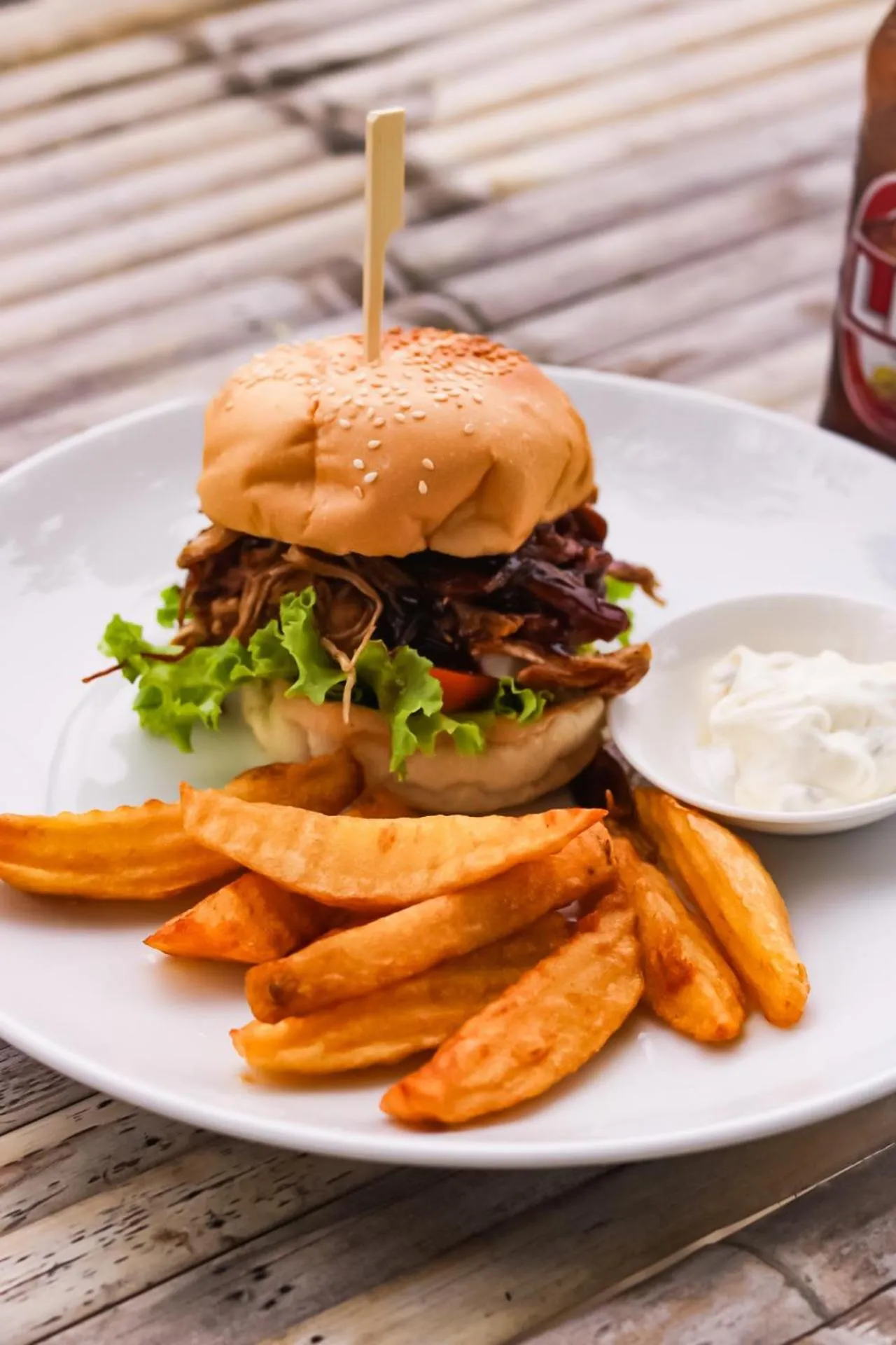 Food and drinks in Tiki Beach Koh Phangan Beach Restaurant Bar and Coworking