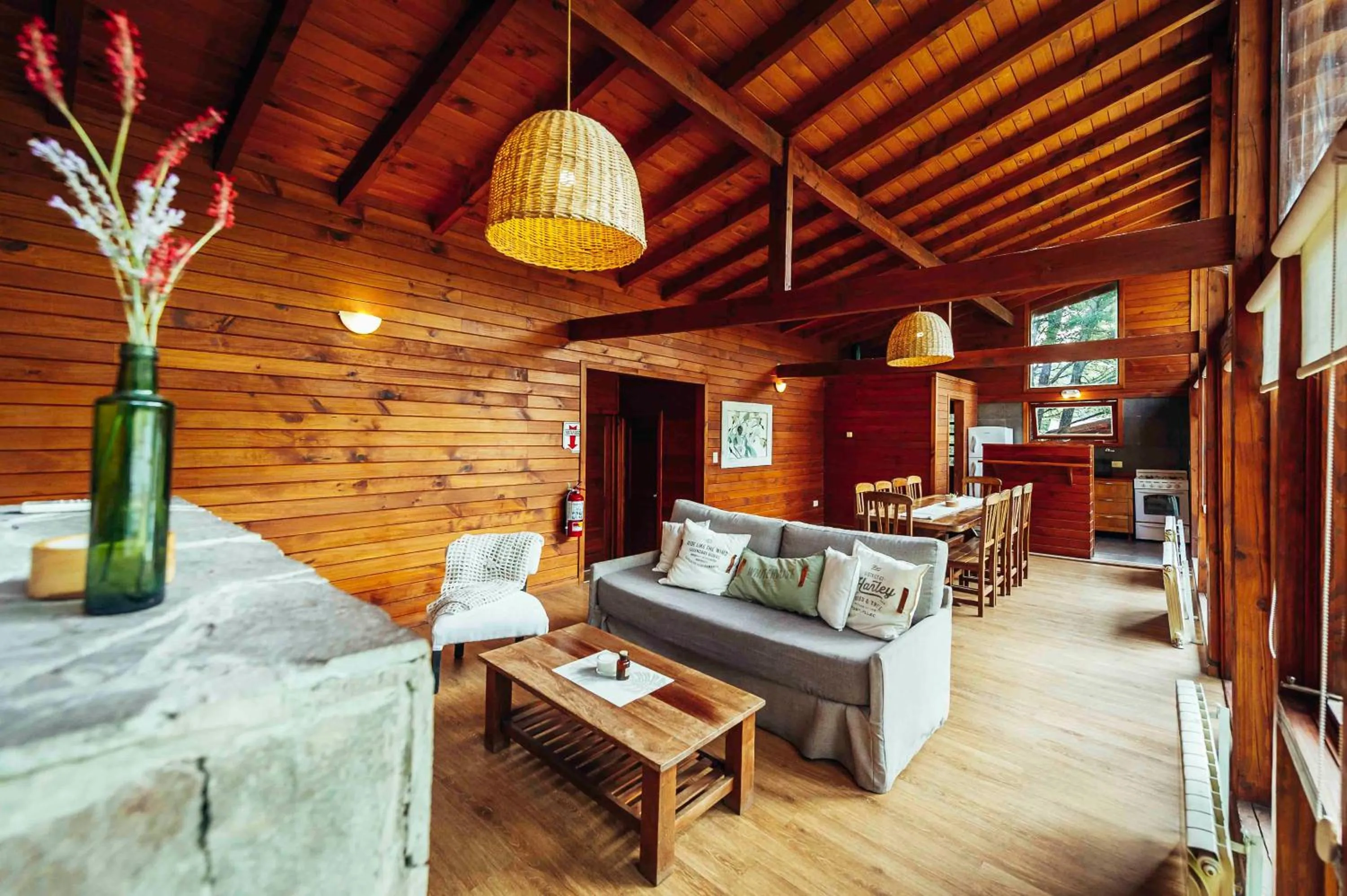 Bed in Arbolar, Casas de Montaña- Piscina climatizada