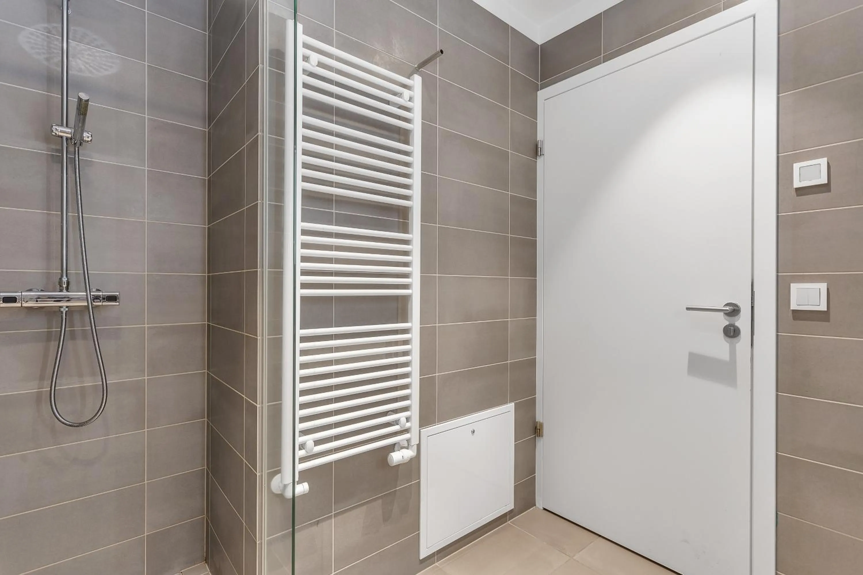Shower in Sif Apartments by Heimaleiga