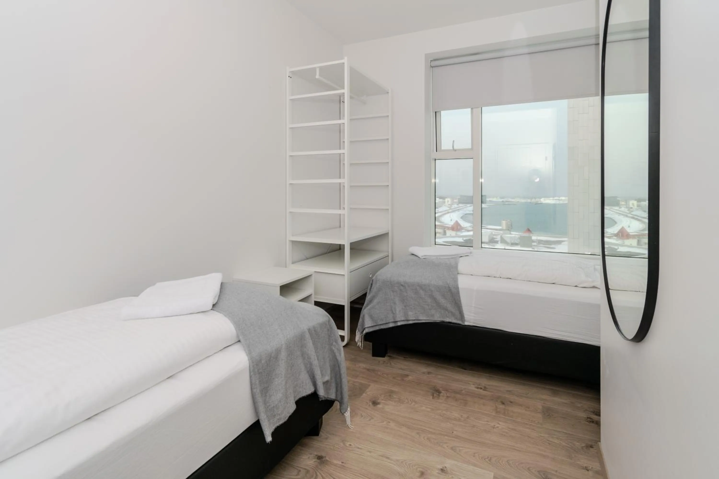 Bed in Sif Apartments by Heimaleiga