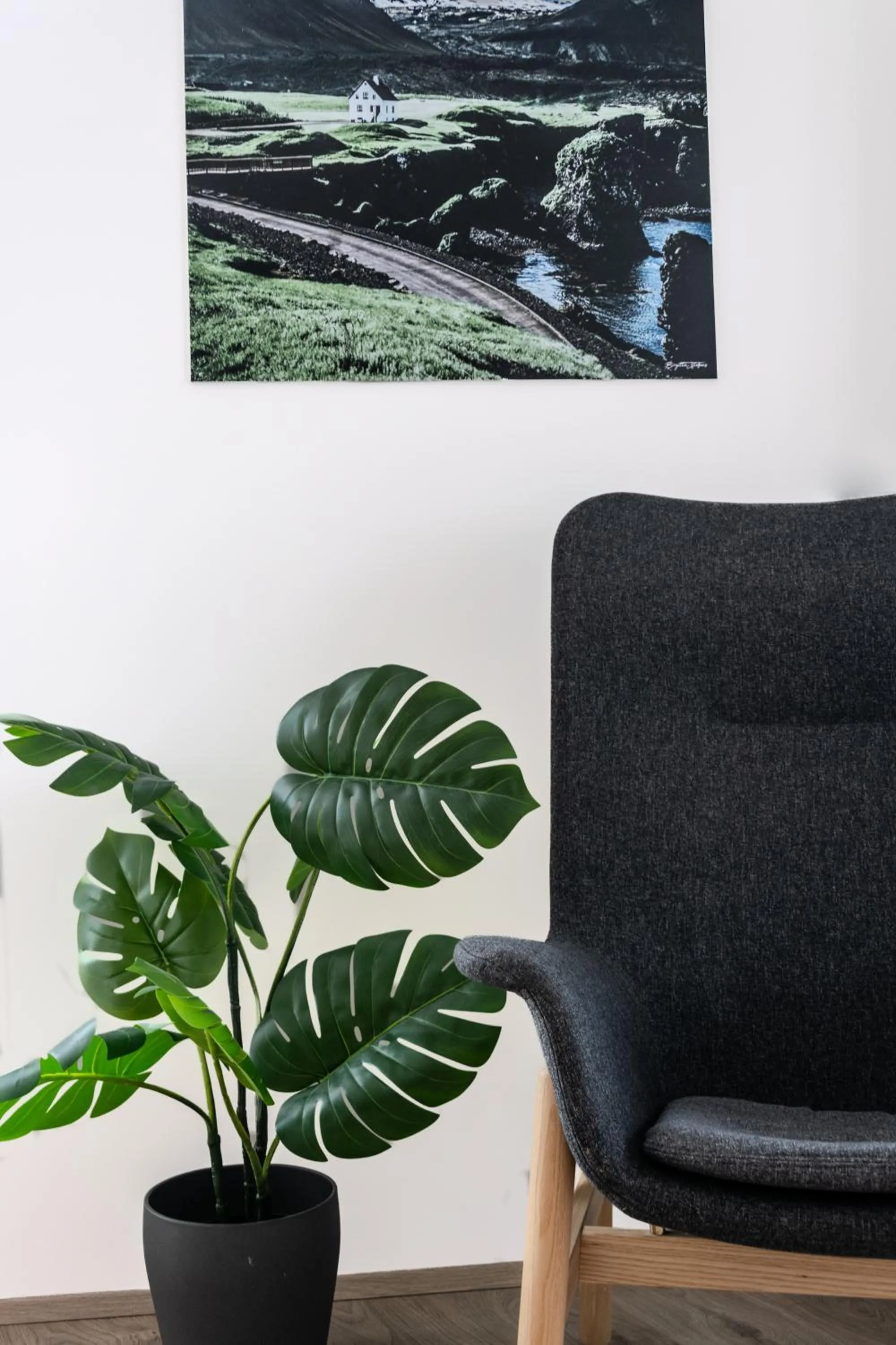 Decorative detail in Sif Apartments by Heimaleiga