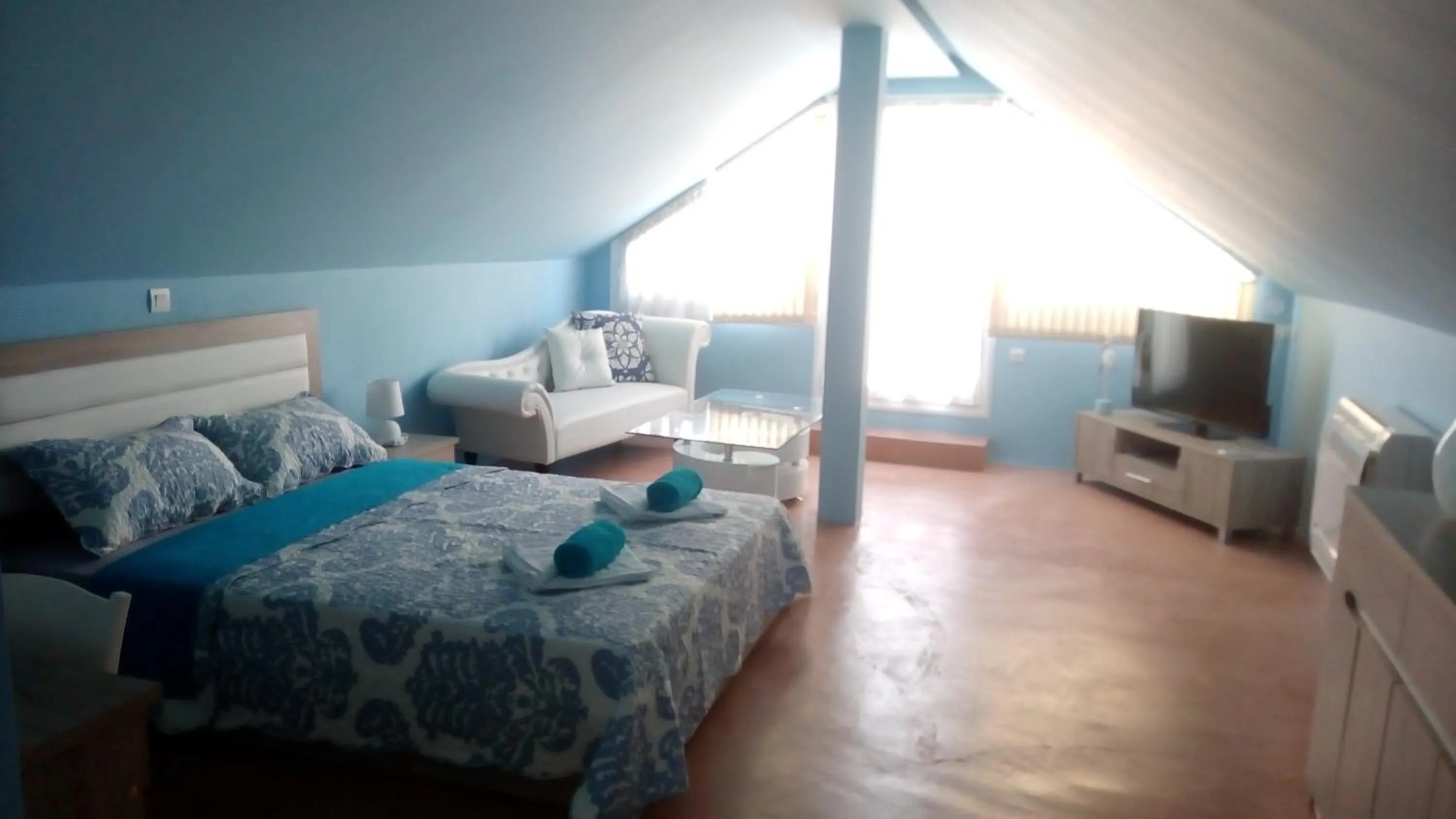 Bed in Vangelis Studios