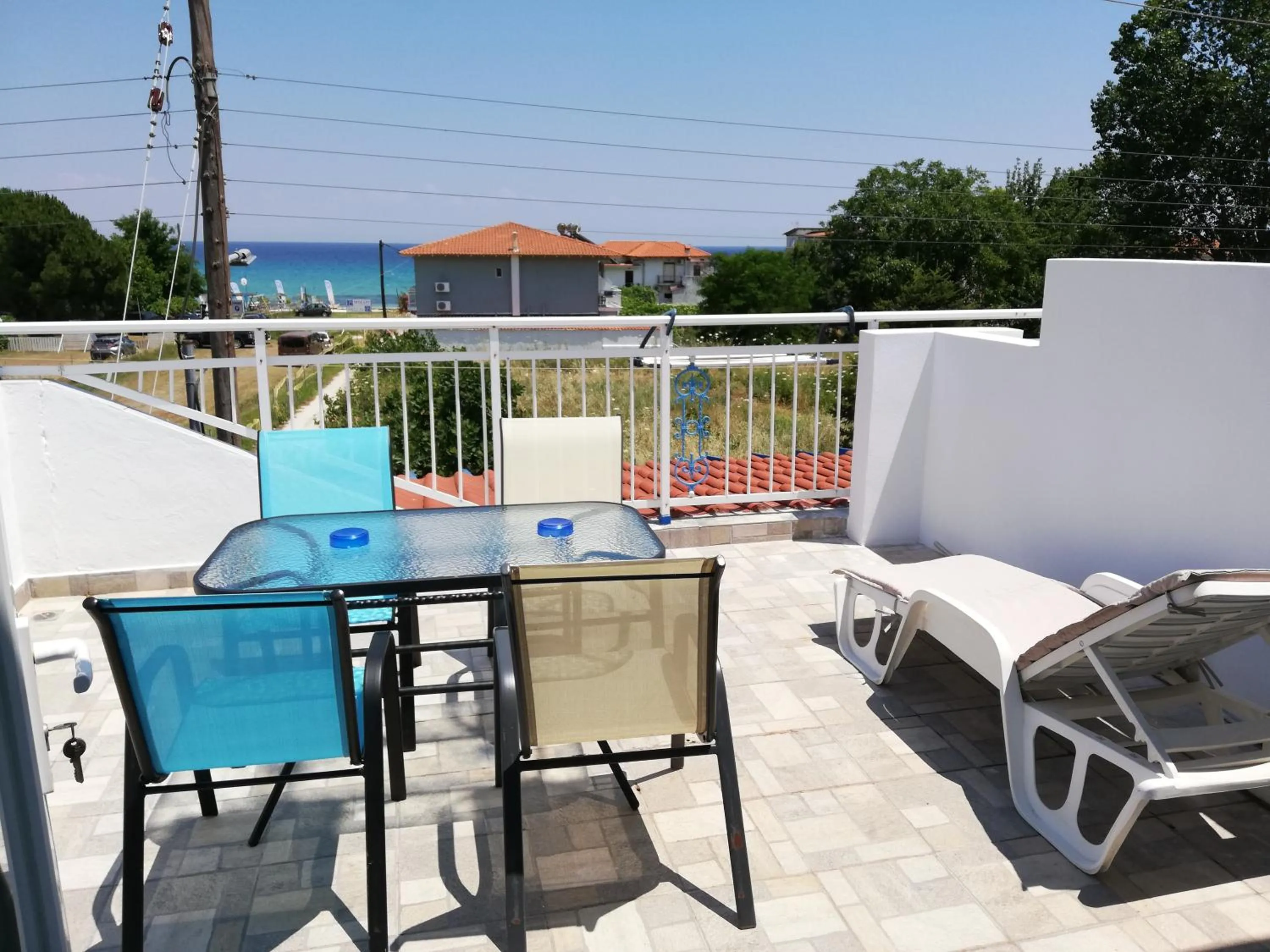 Balcony/Terrace in Vangelis Studios