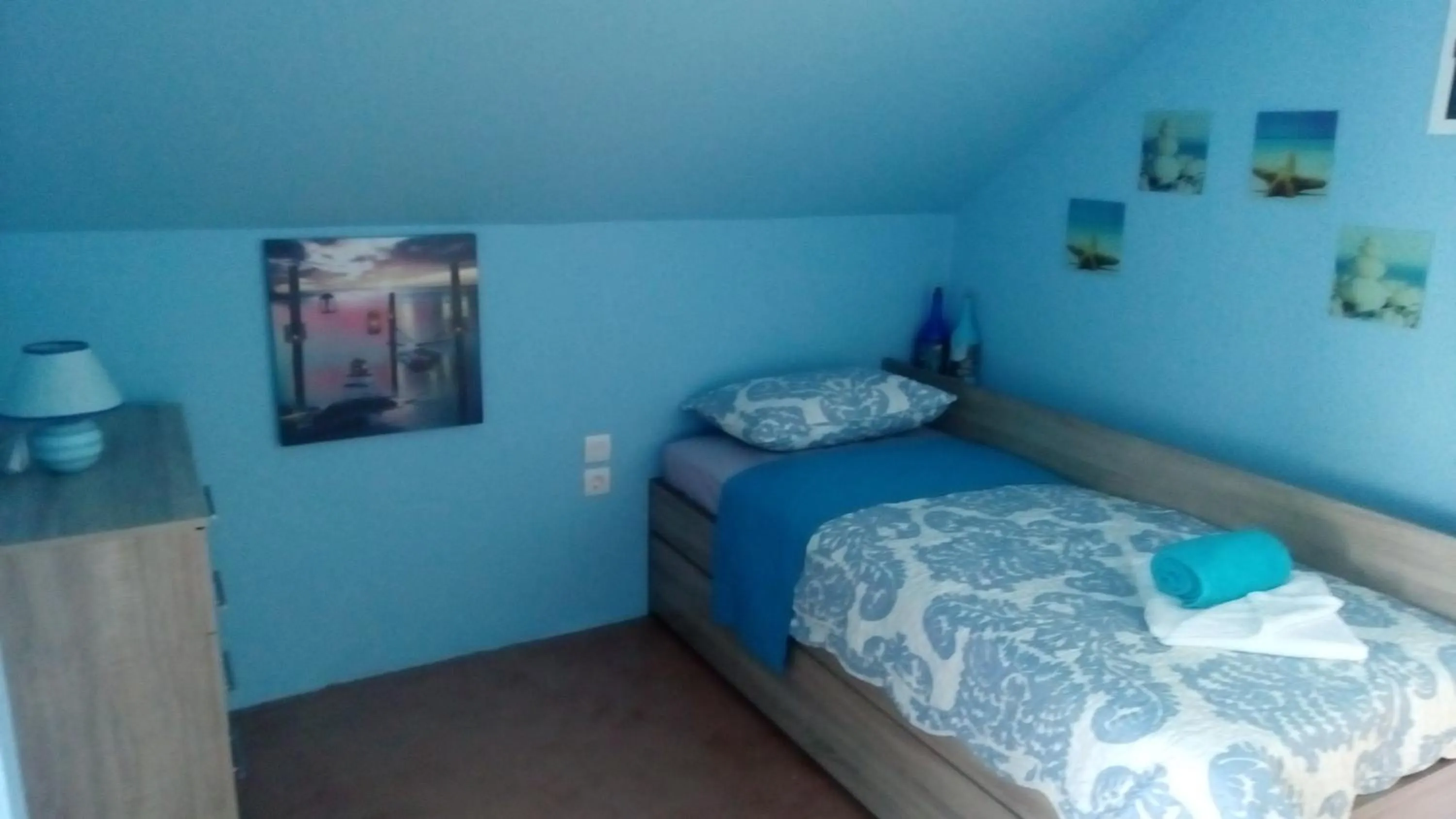 Bed in Vangelis Studios