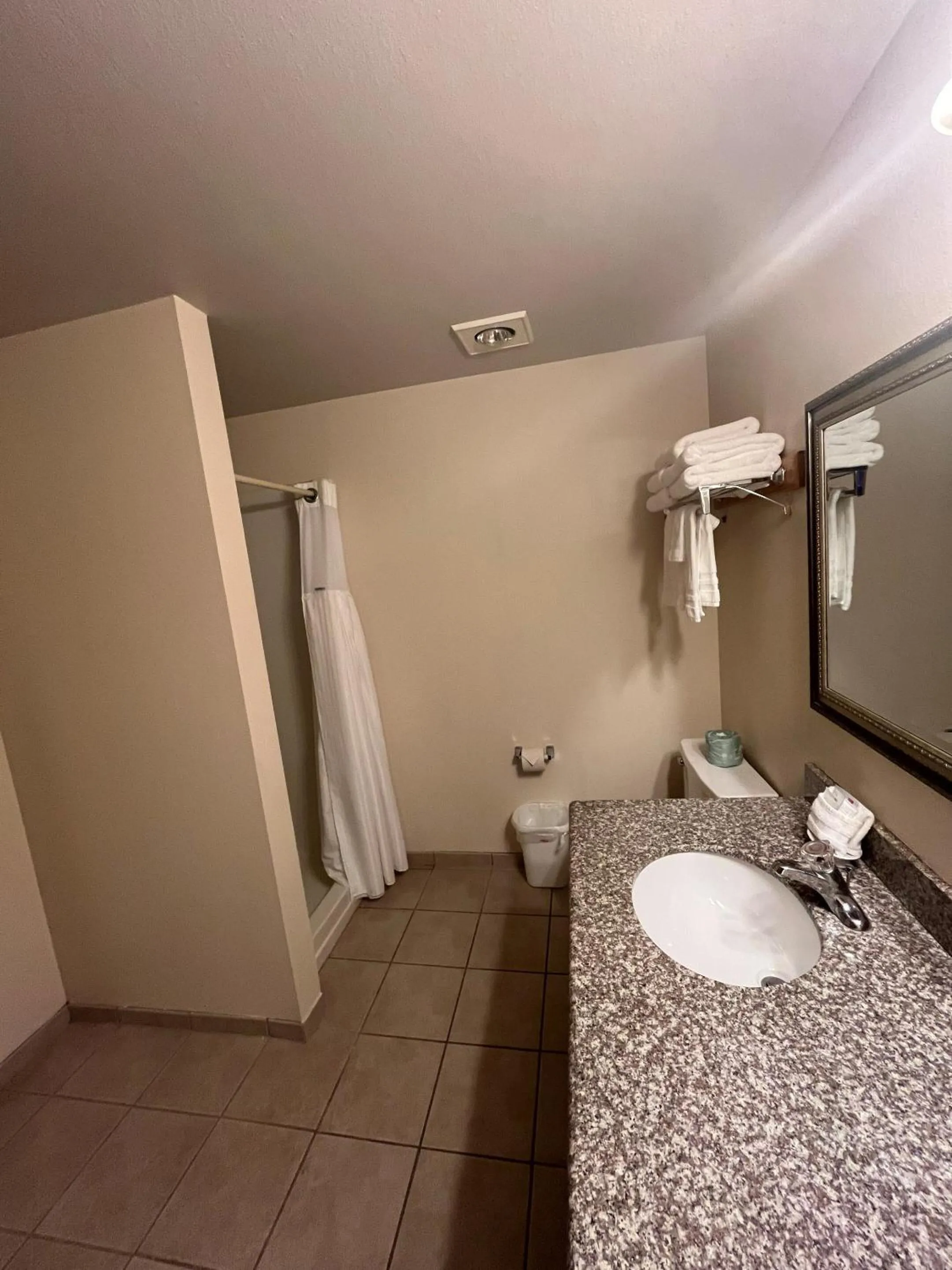 Bathroom in Seasons Motel