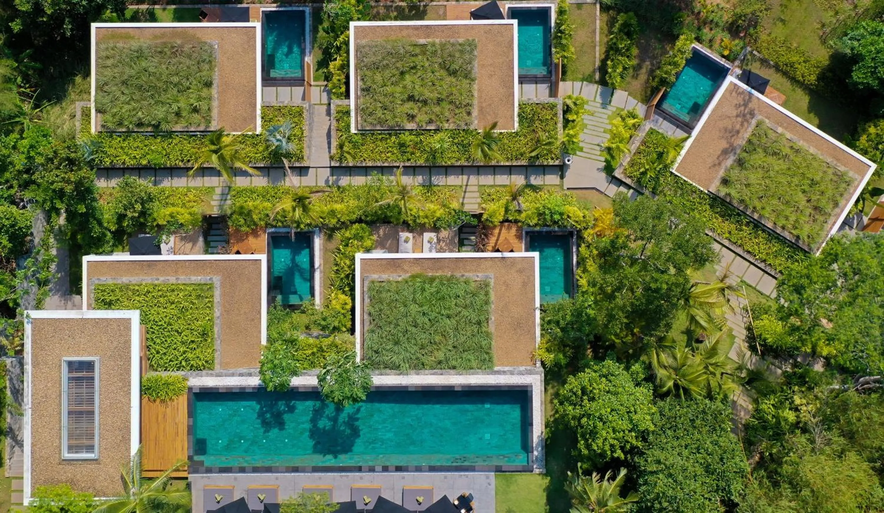 Bird's eye view in Haritha Villas & Spa