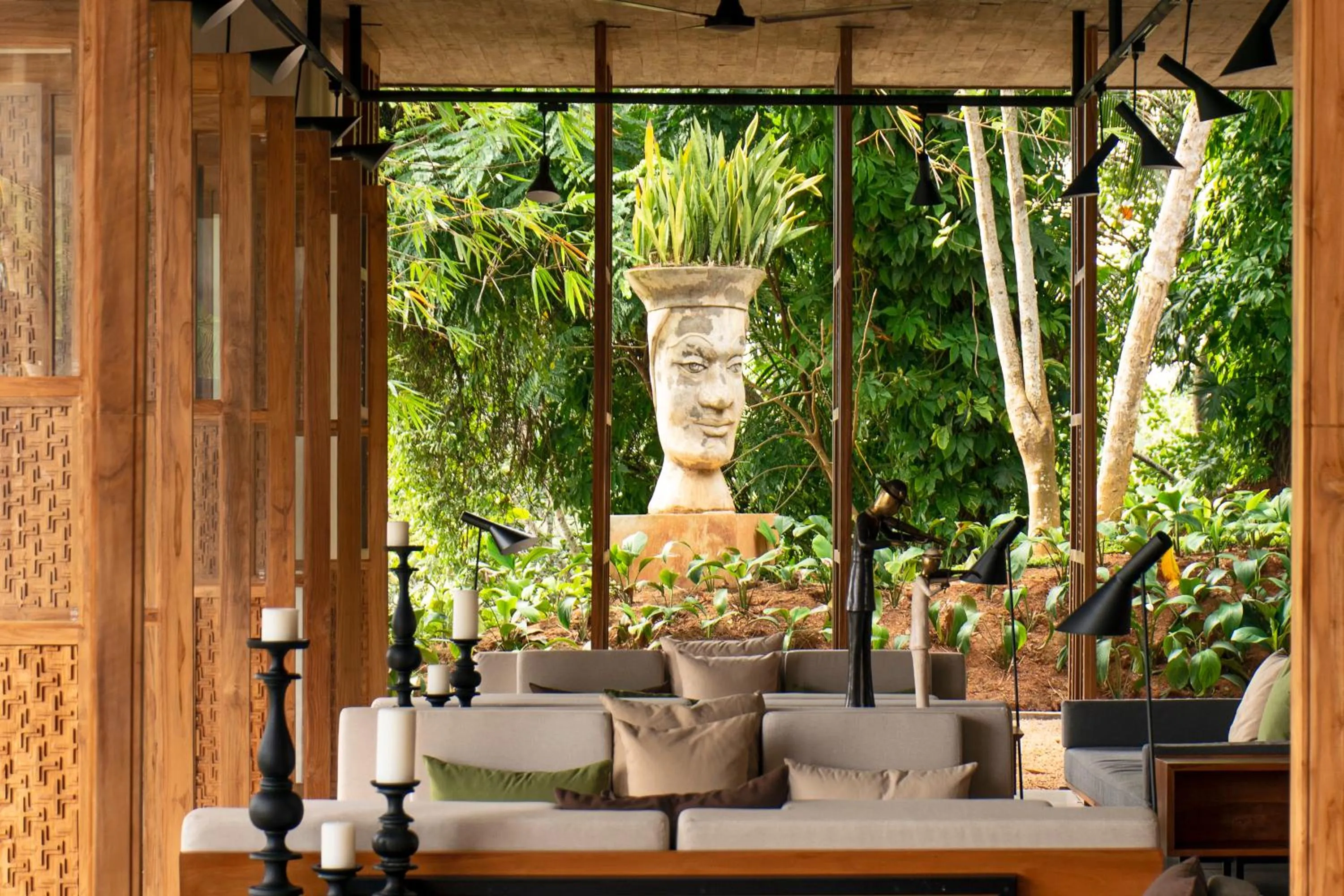 Lobby or reception in Haritha Villas & Spa