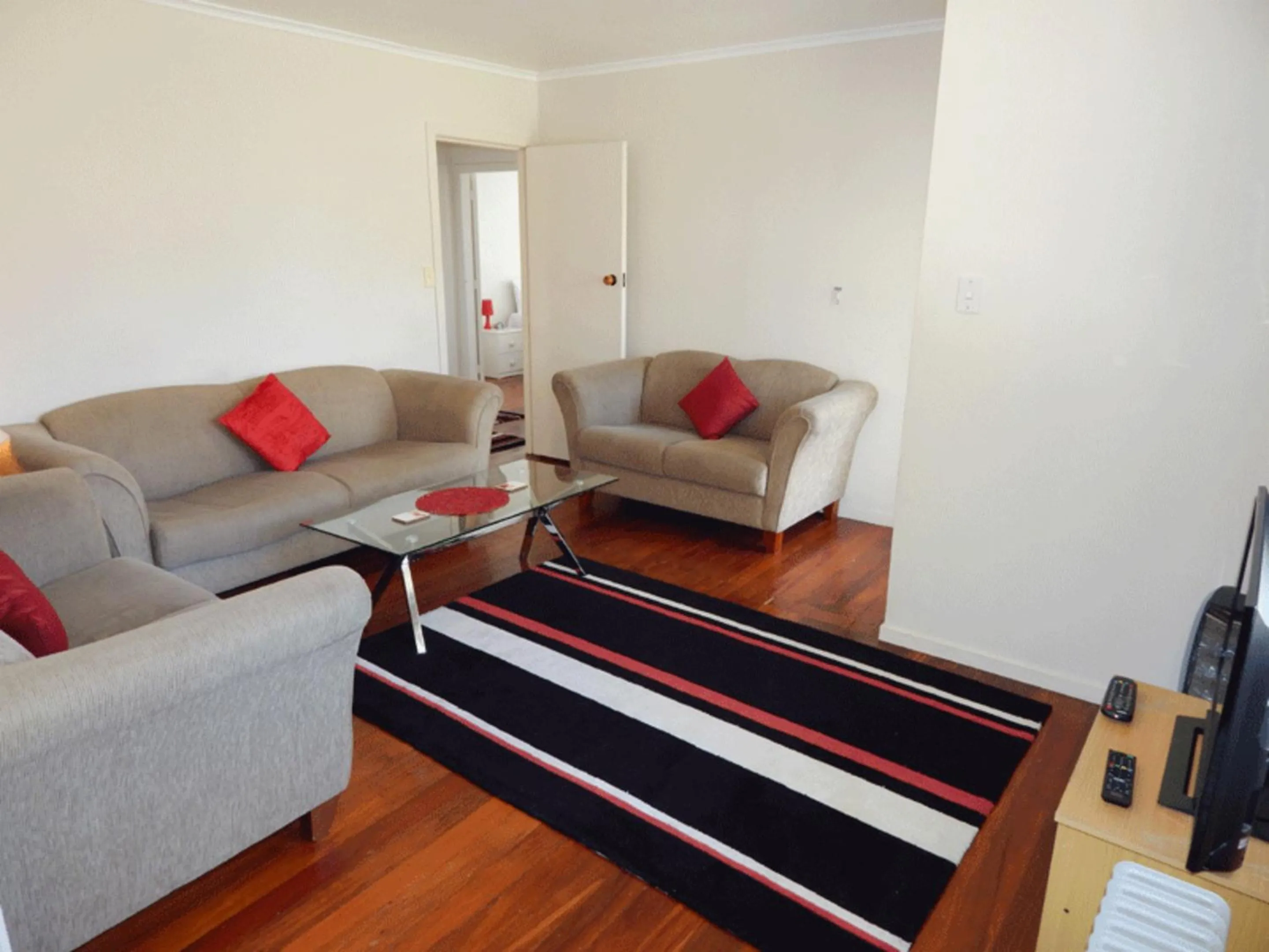 Living room in Cheviot Park Motor Lodge