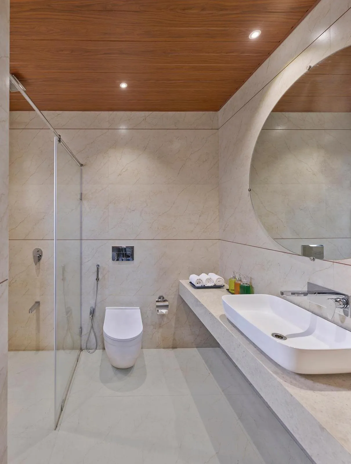 Shower in Shivsagar Resort & Spa