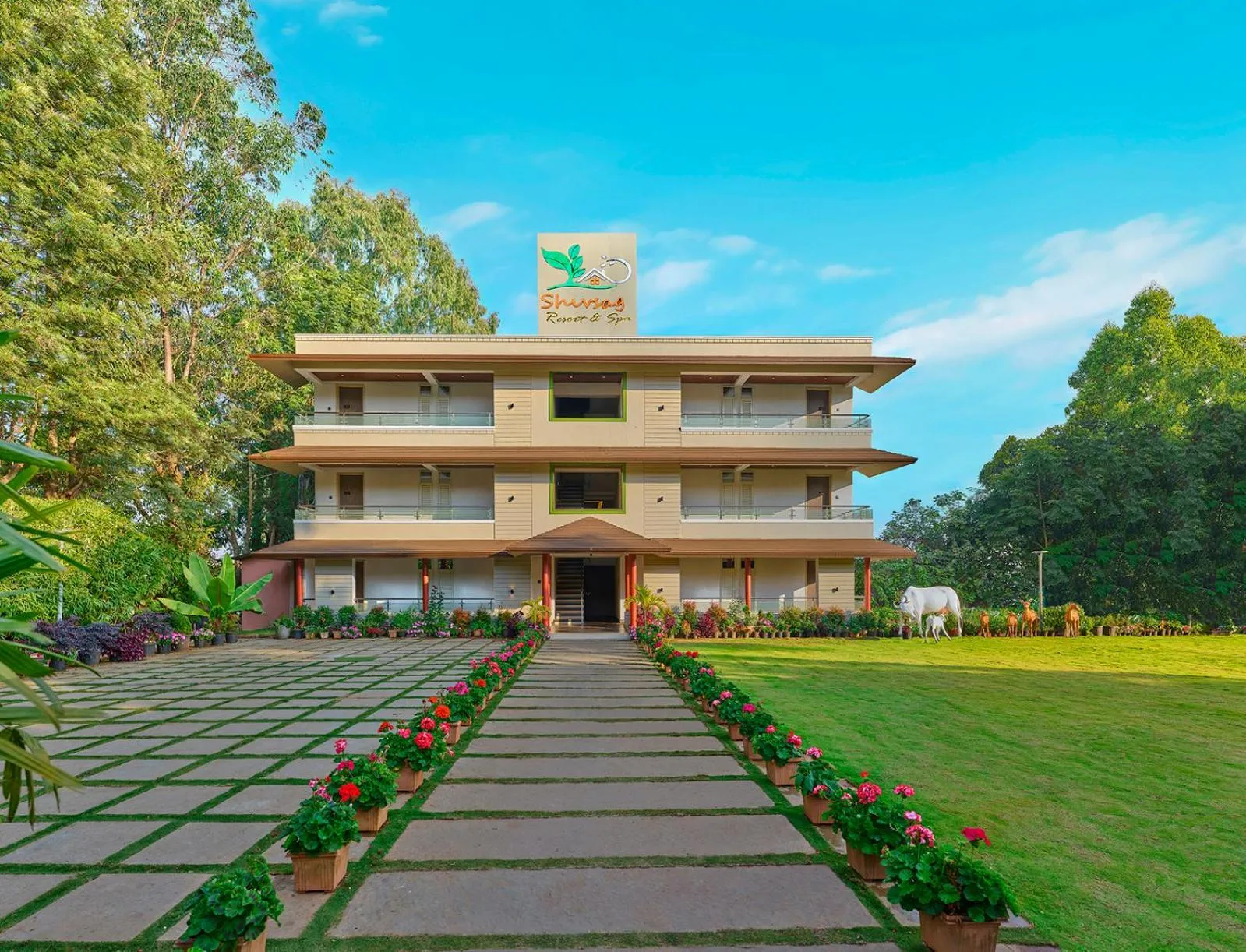 Property building in Shivsagar Resort & Spa