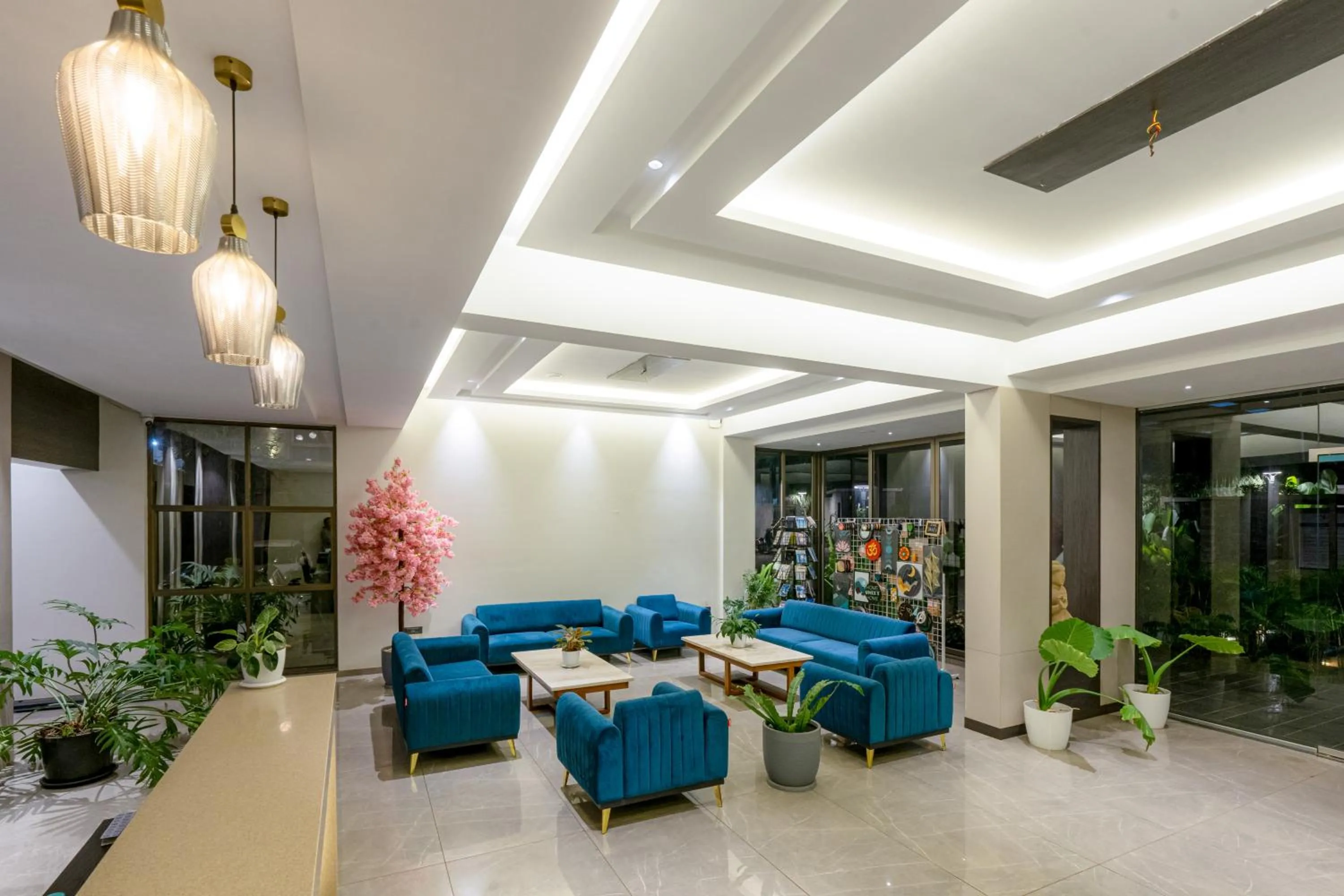 Seating area in Shivsagar Resort & Spa