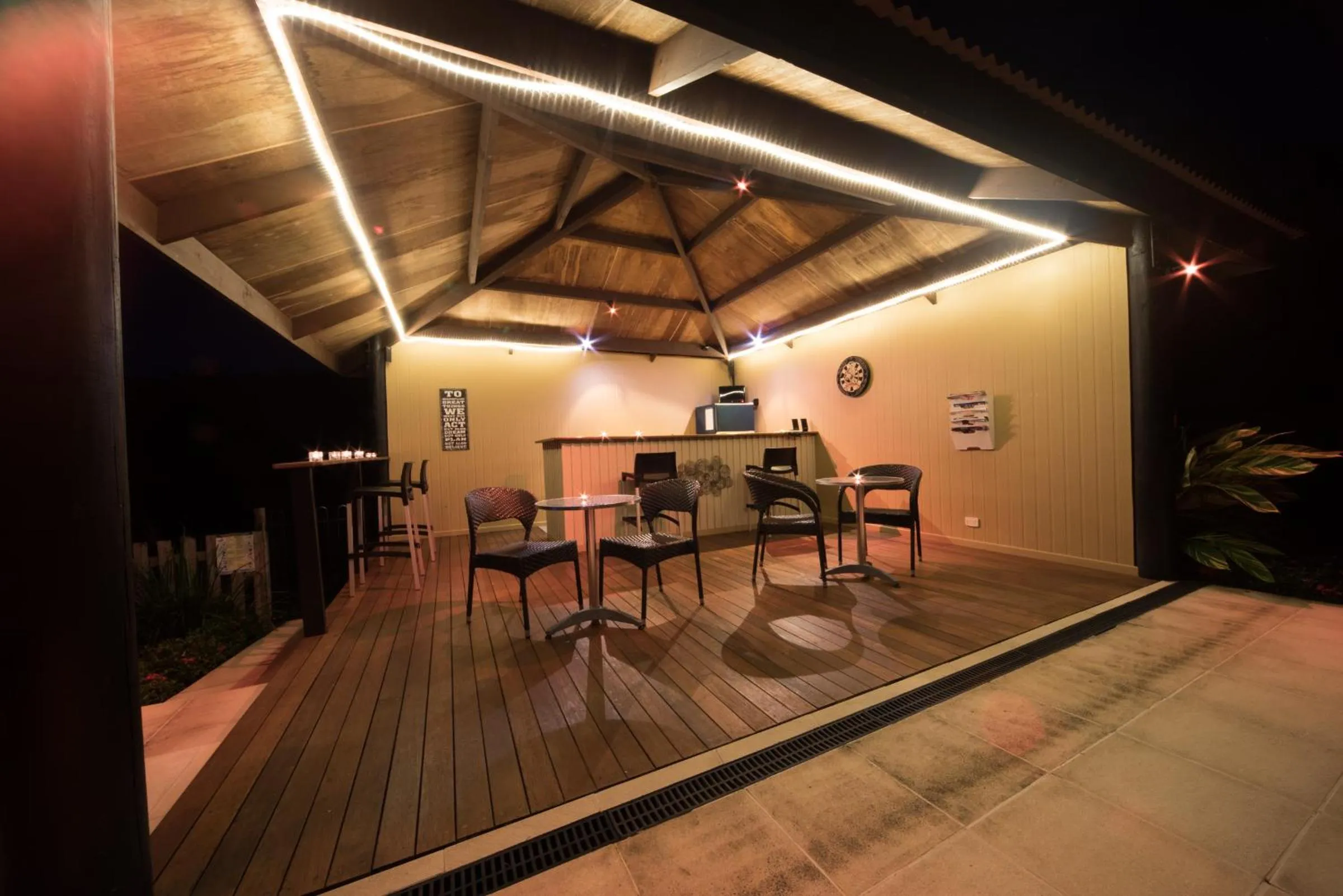 Lounge or bar in Seclude Rainforest Retreat