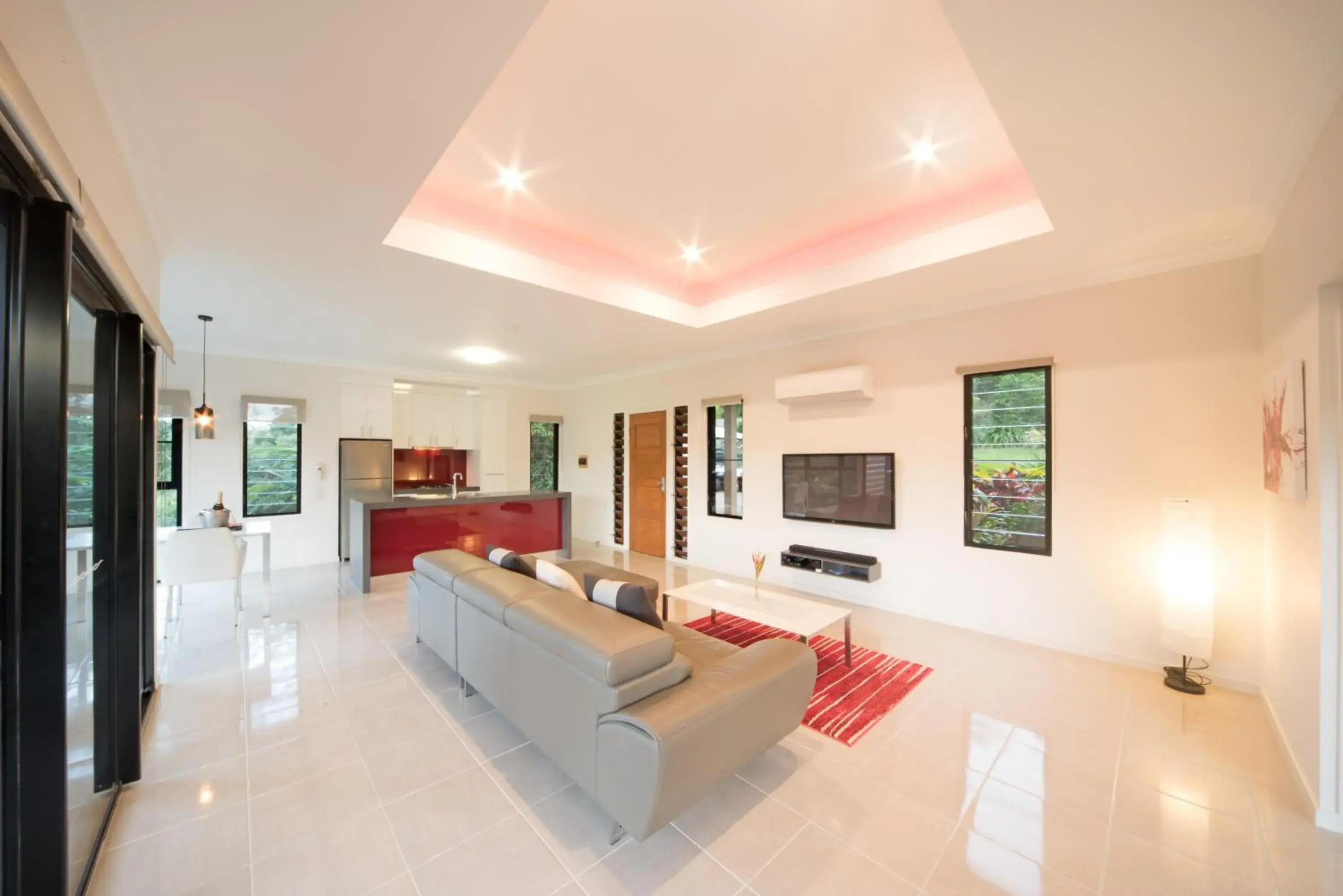 Living room in Seclude Rainforest Retreat Living room in Seclude Rainforest Retreat