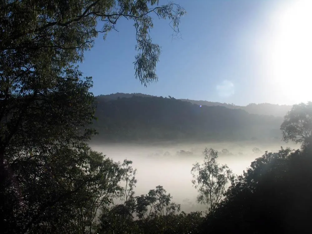 Mountain view in Seclude Rainforest Retreat