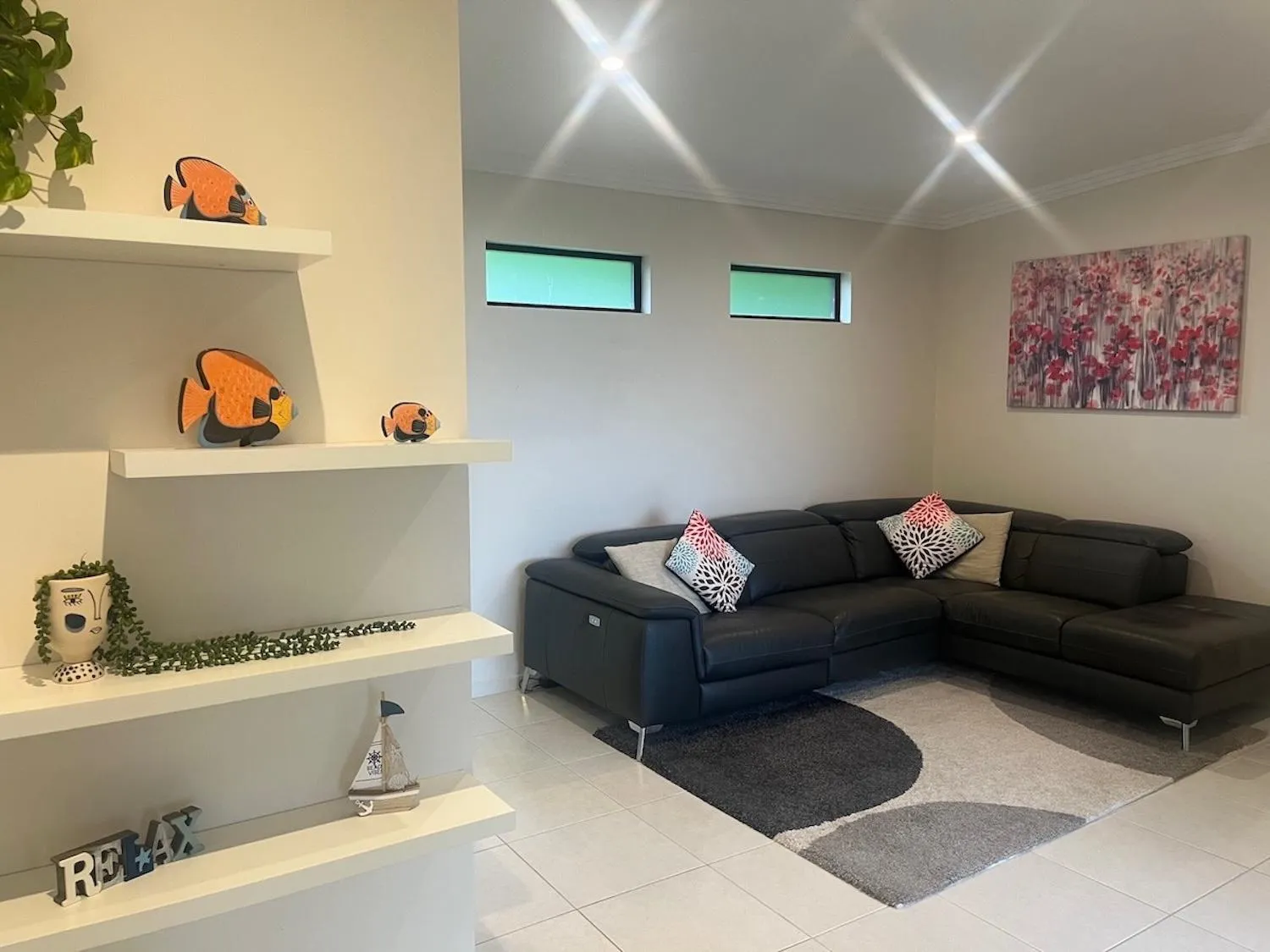 Living room in Seclude Rainforest Retreat