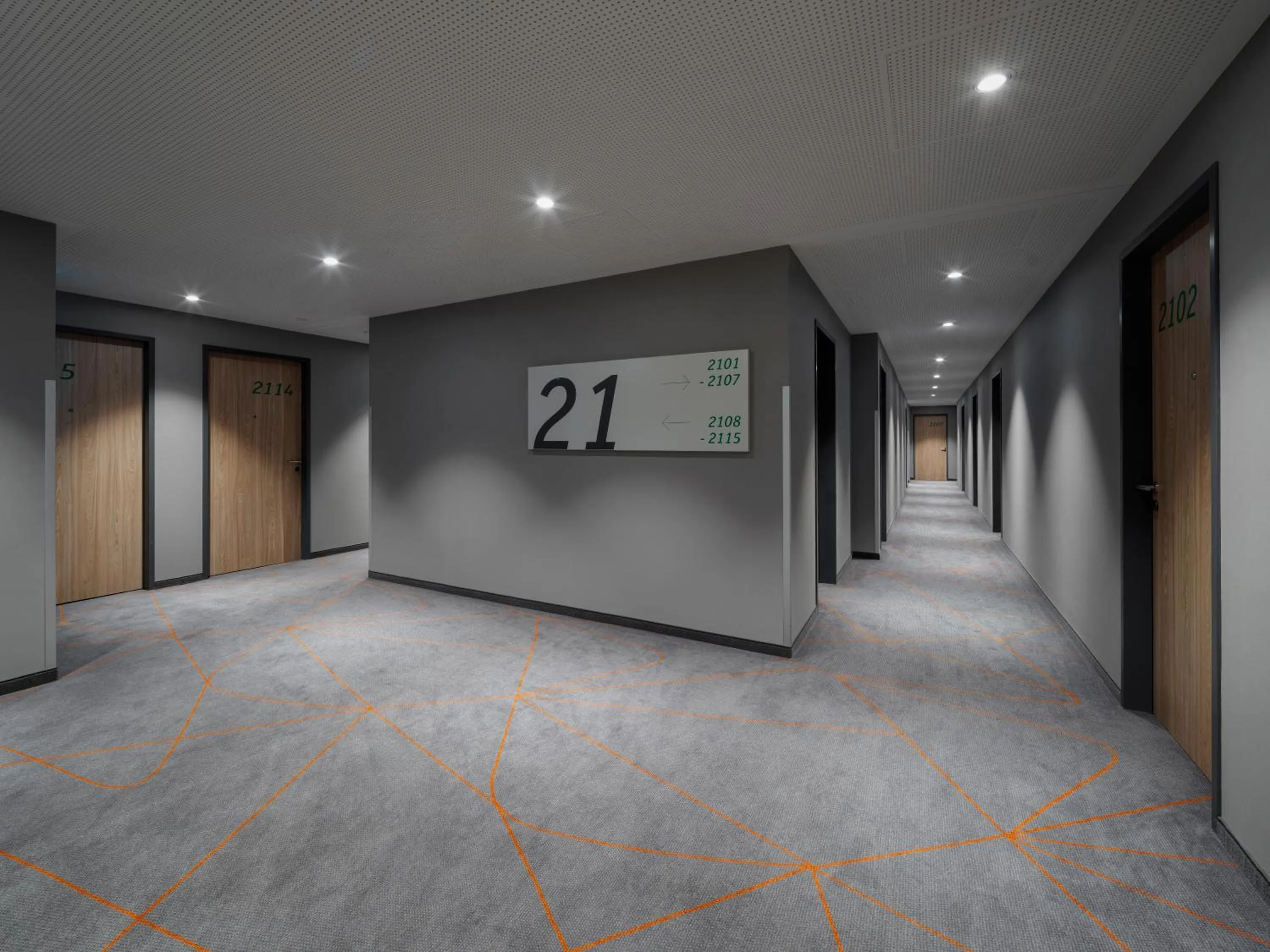 Floor plan in Clarion Hotel Vienna South