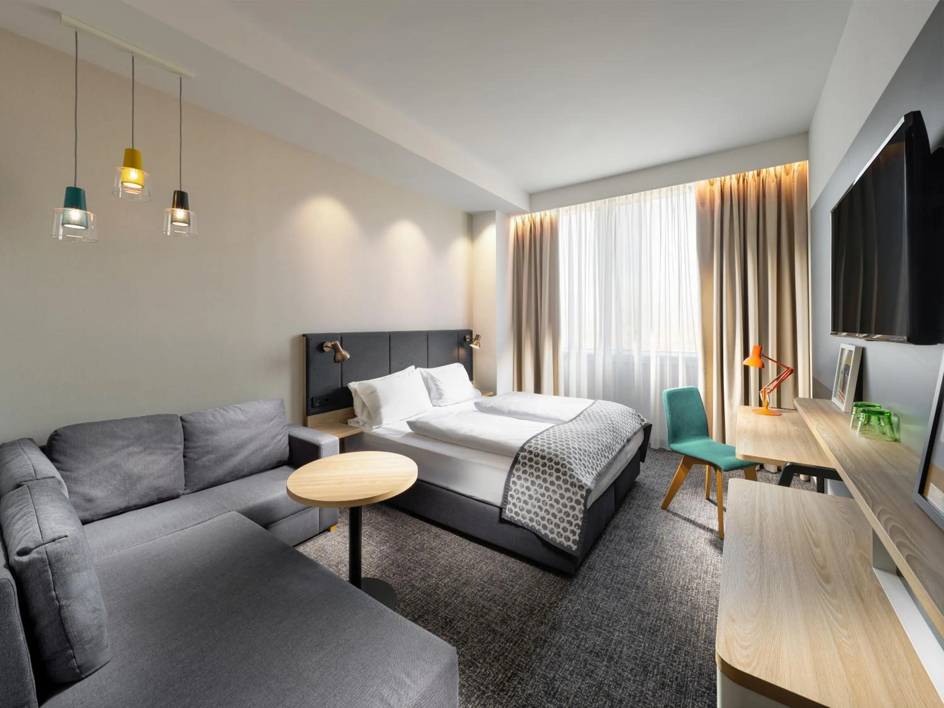 Bedroom, Bed in Clarion Hotel Vienna South