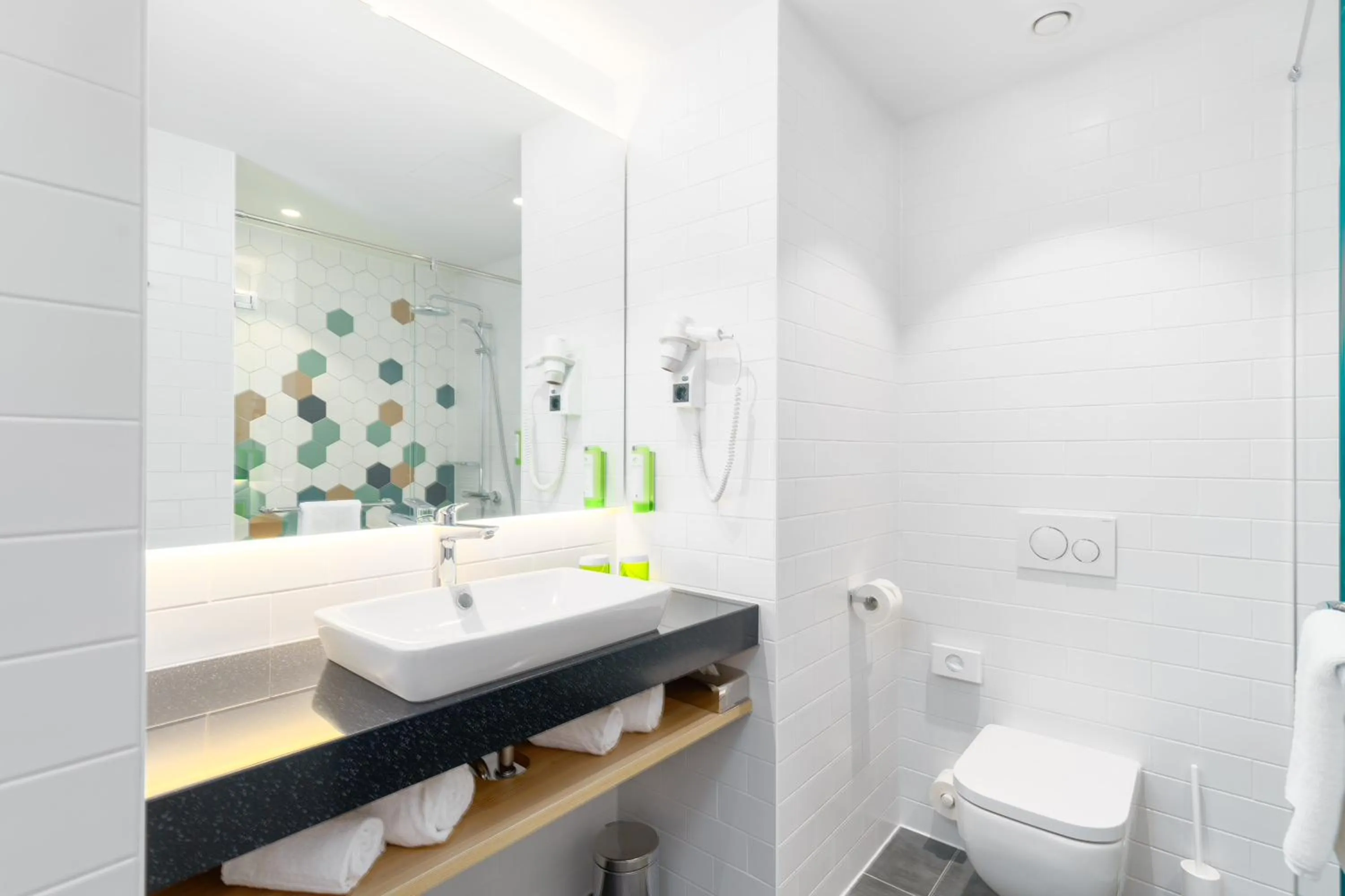 Bathroom in Clarion Hotel Vienna South