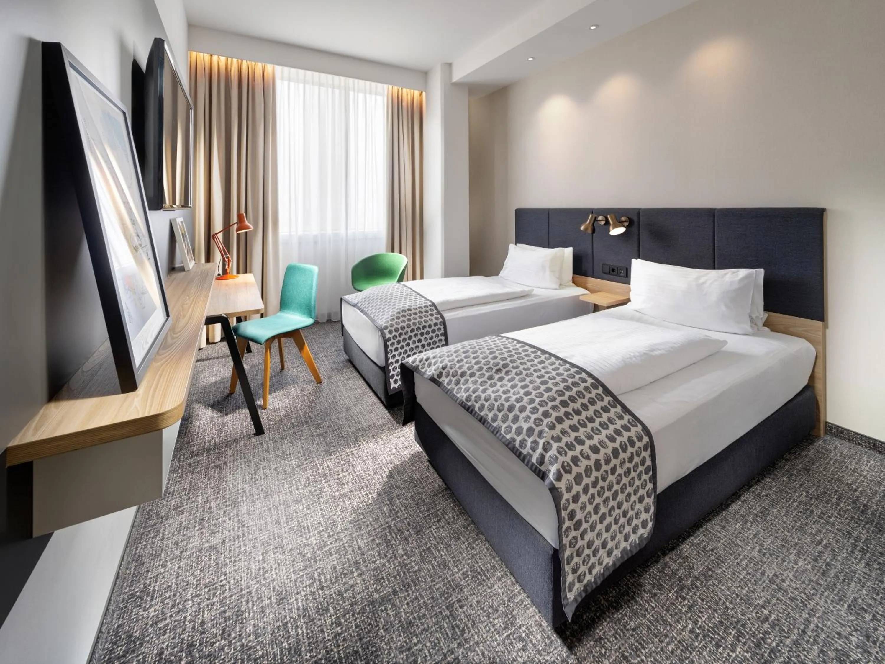 Bedroom, Bed in Clarion Hotel Vienna South