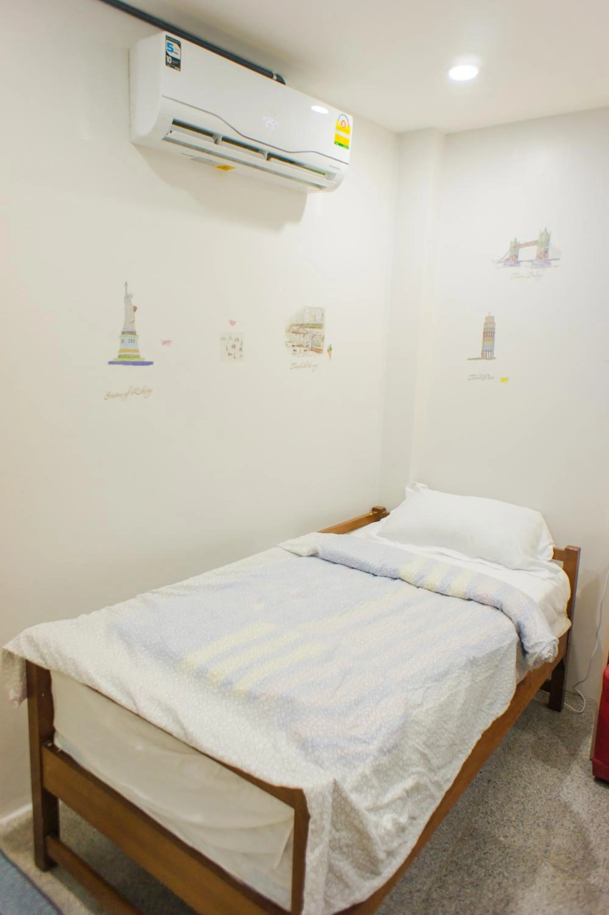 Bed in Baan1668 Hometel near Chinatown One Bangkok