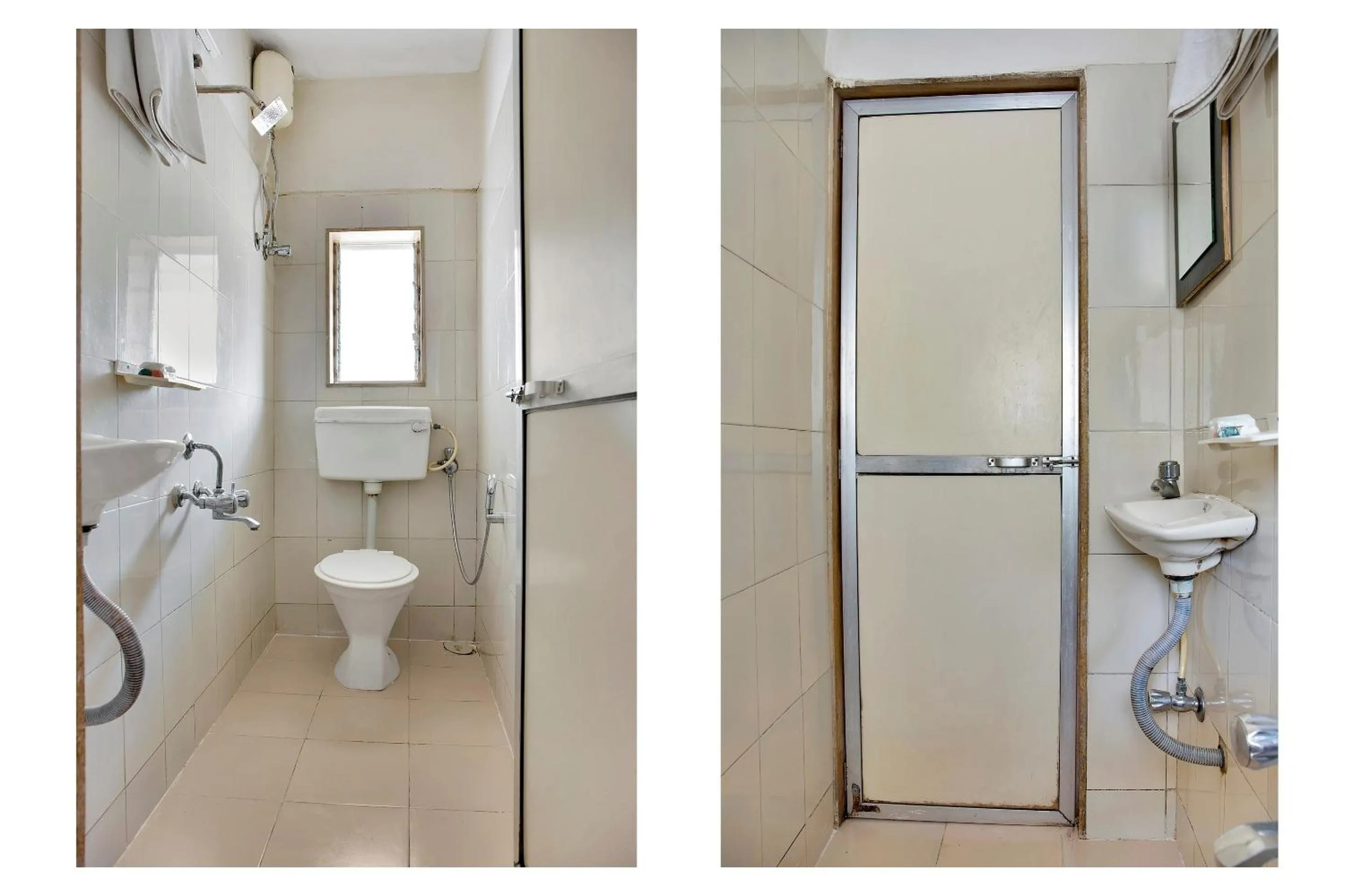 Bathroom in Hotel O Rana Residency Near Western Express Highway Metro Station