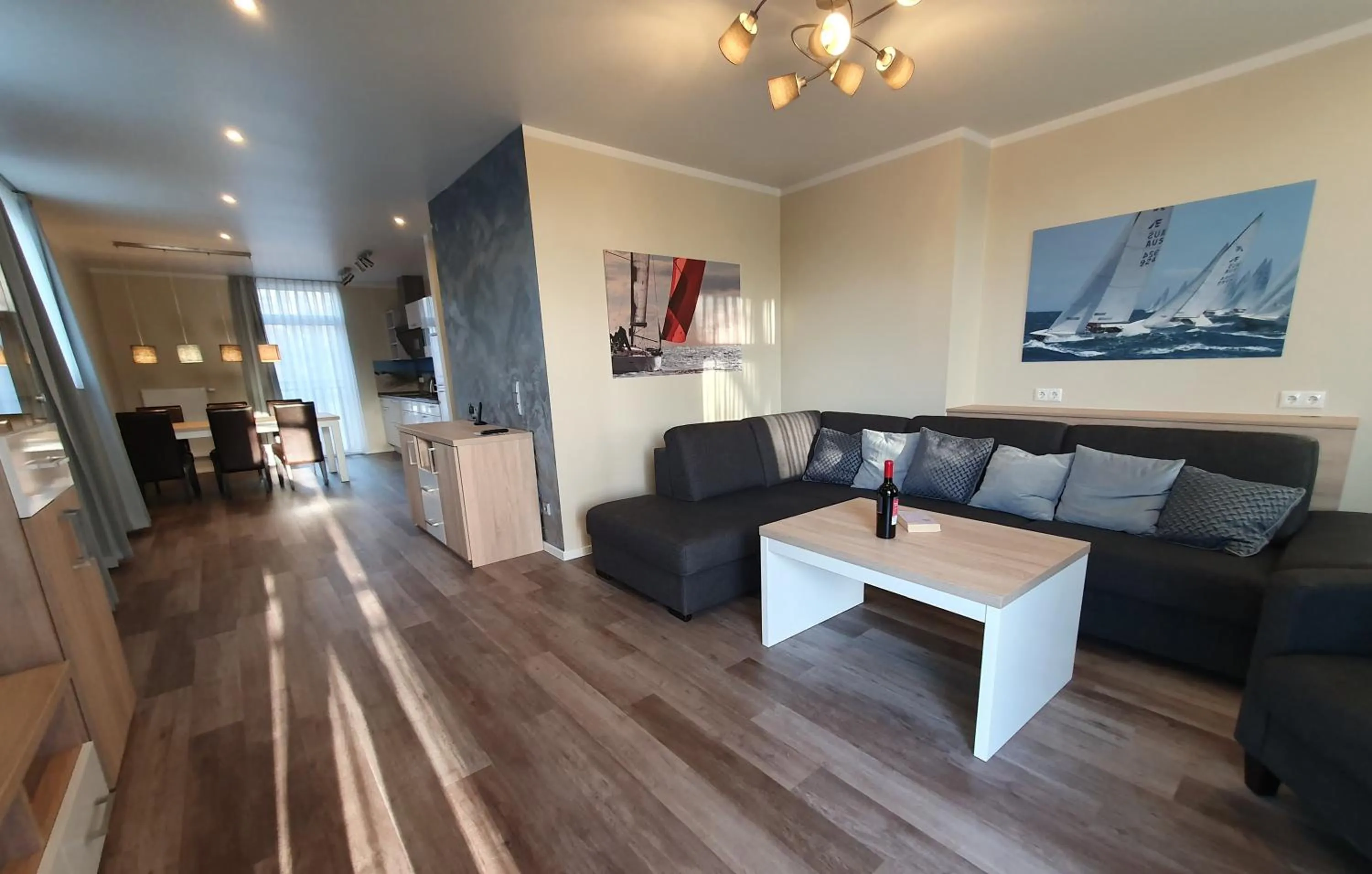 Living room in R&R Villen Baabe