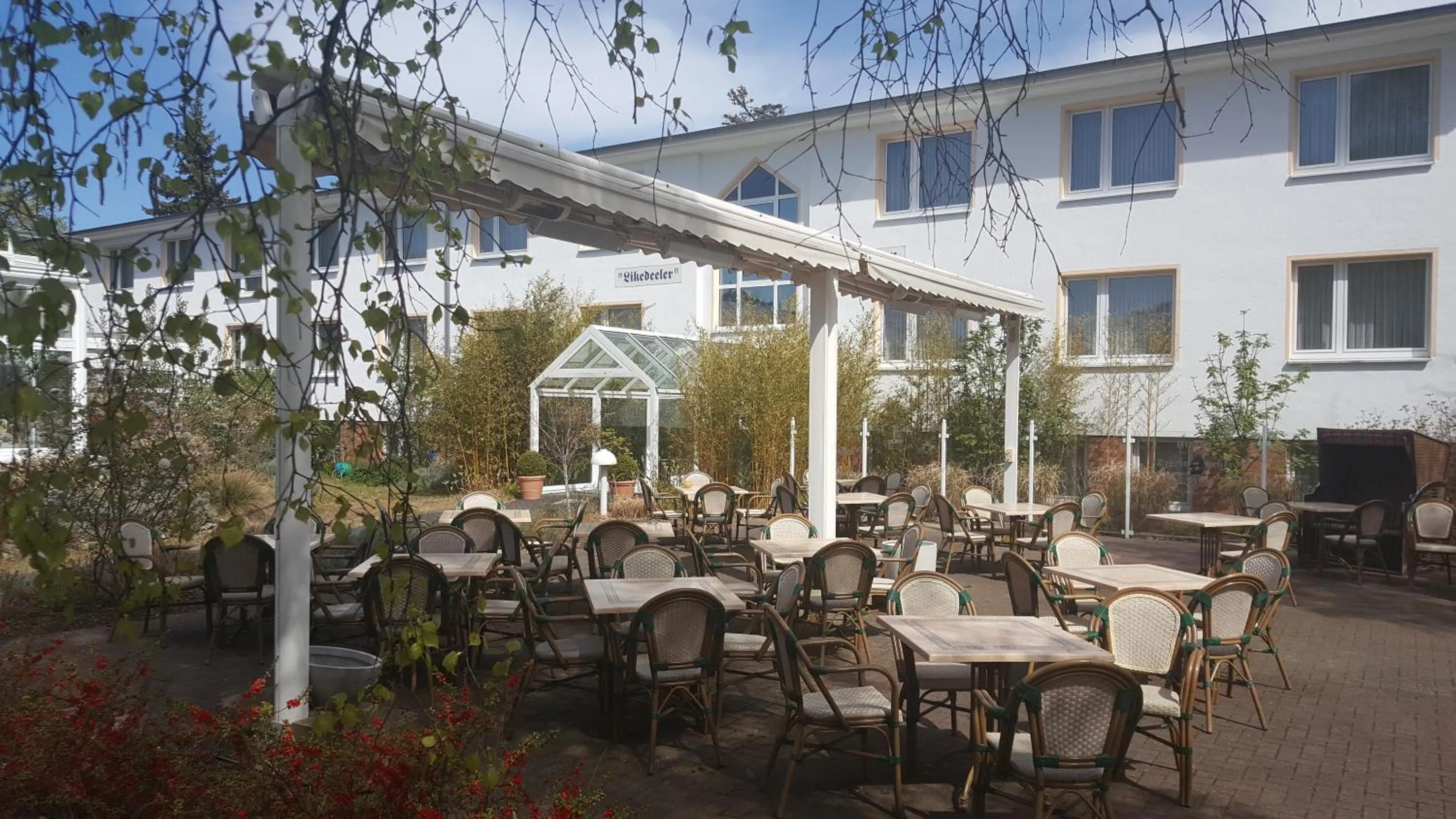 Patio in R&R Villen Baabe