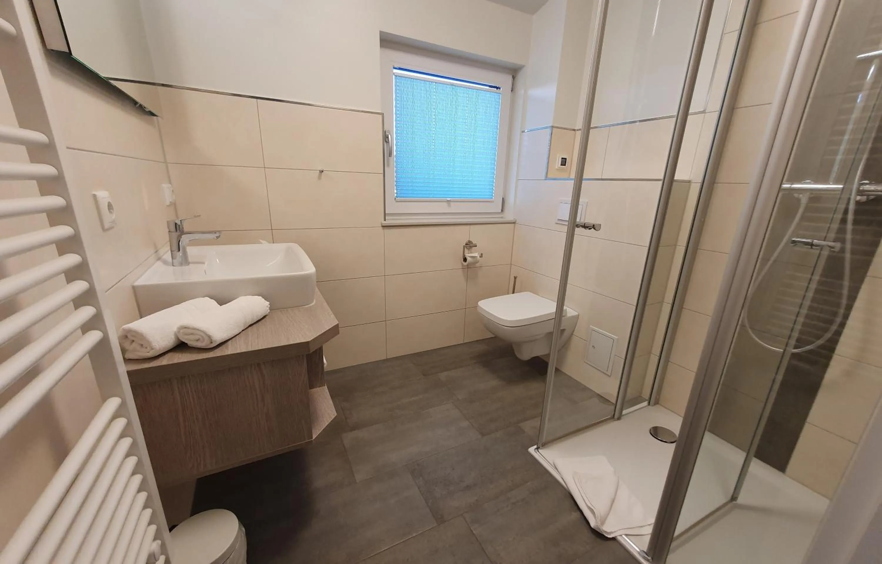 Bathroom in R&R Villen Baabe