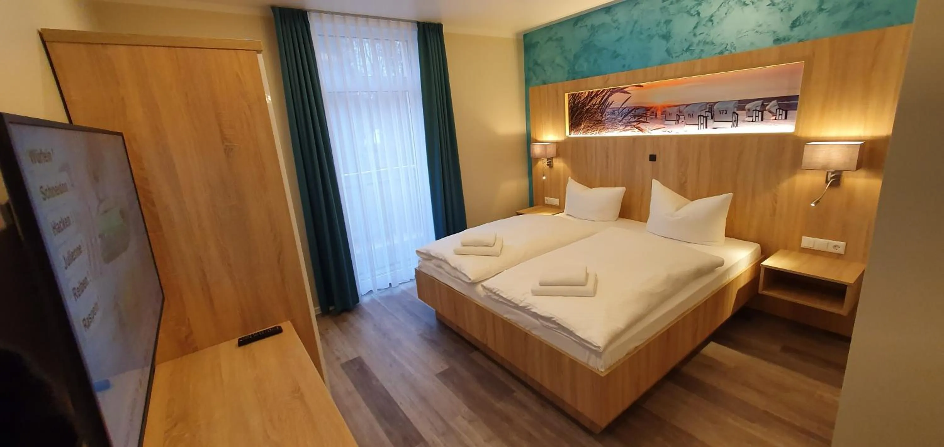 Bedroom, Bed in R&R Villen Baabe