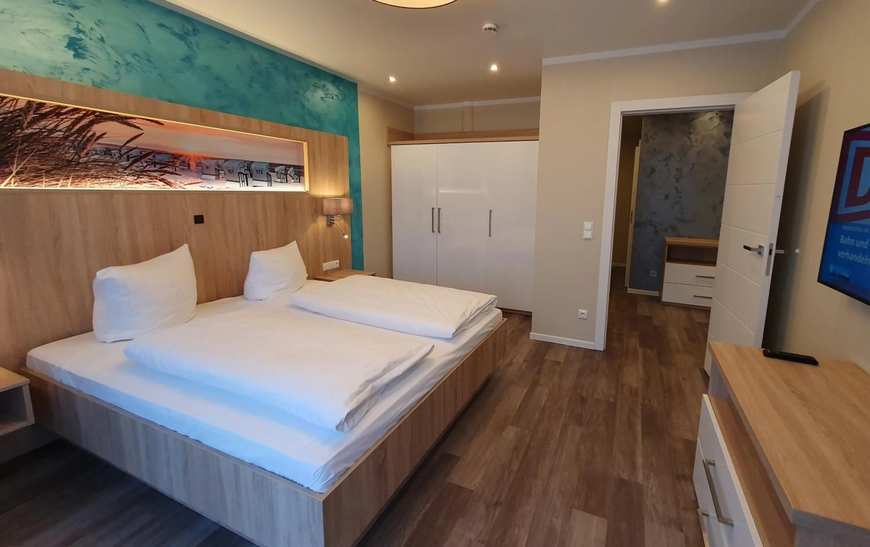 Bedroom, Bed in R&R Villen Baabe