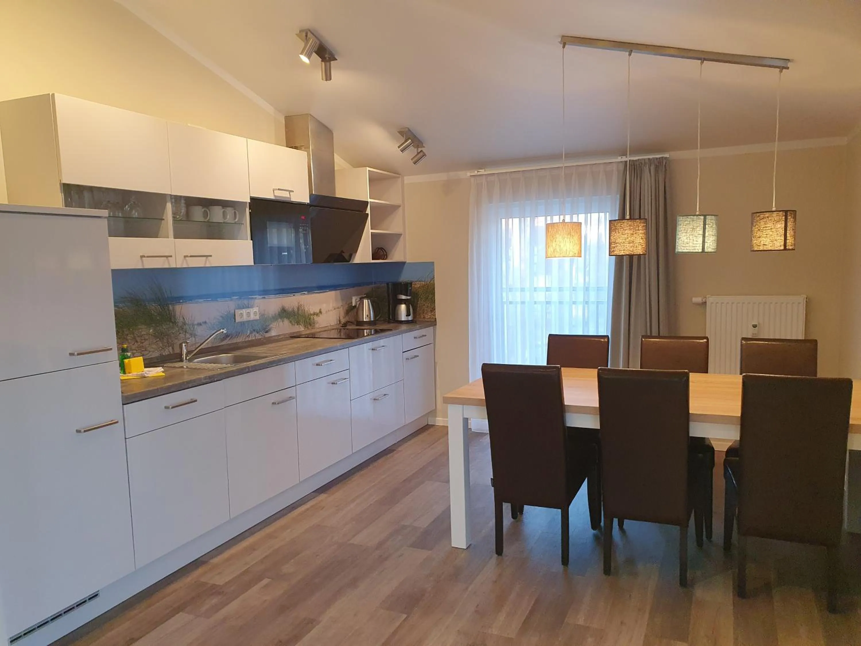 Kitchen or kitchenette in R&R Villen Baabe