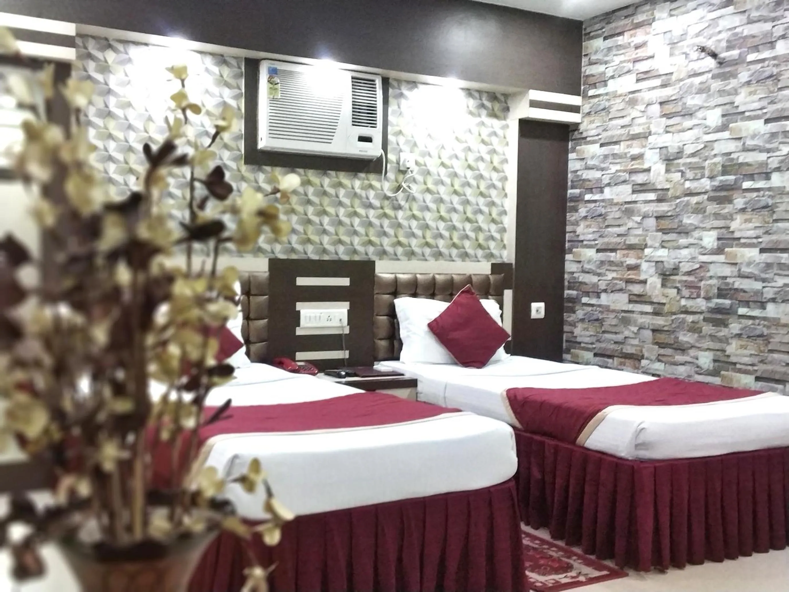 Bed in Hotel Executive Tower