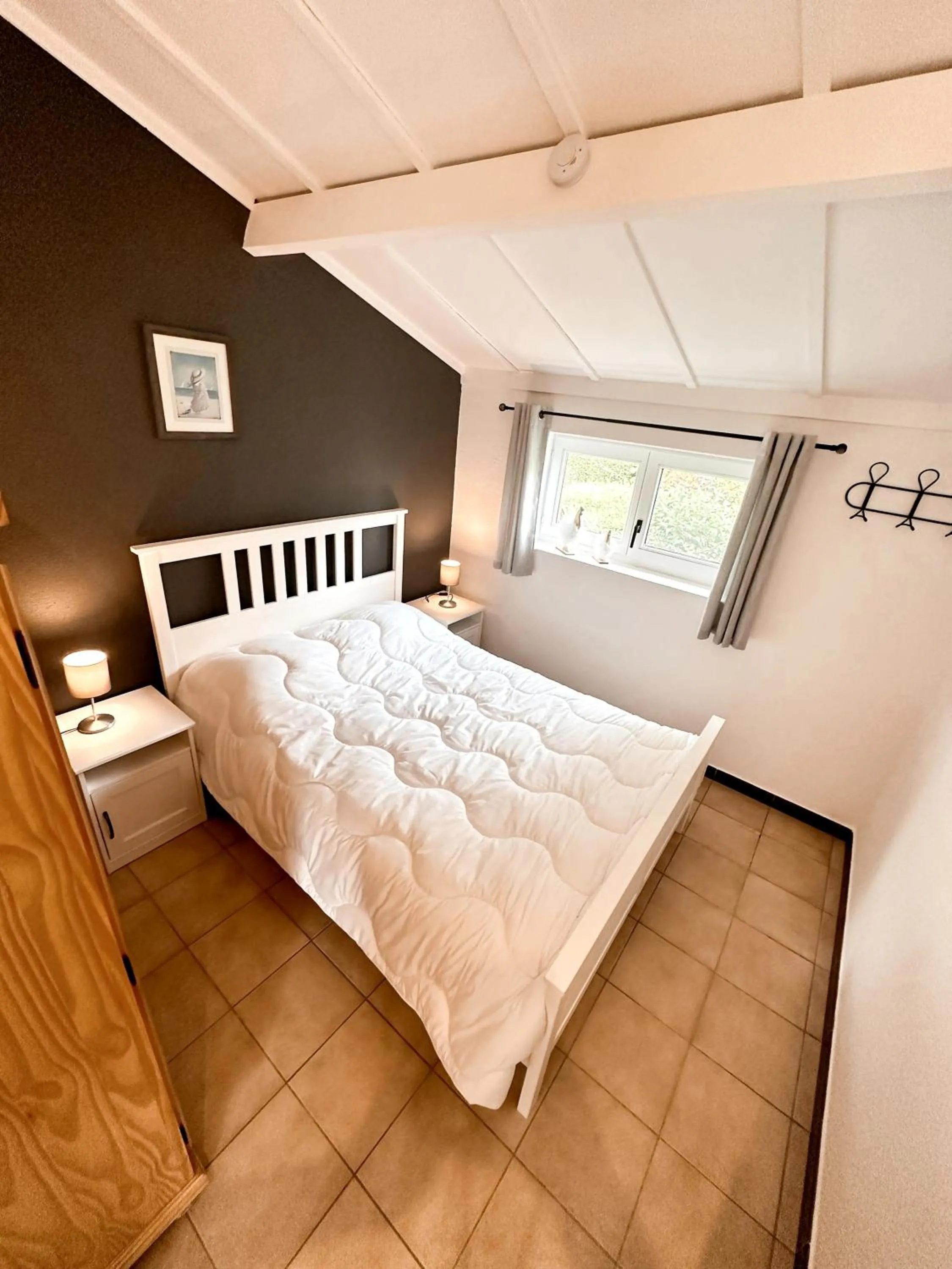Bedroom, Bed in Zeepark Zeewind