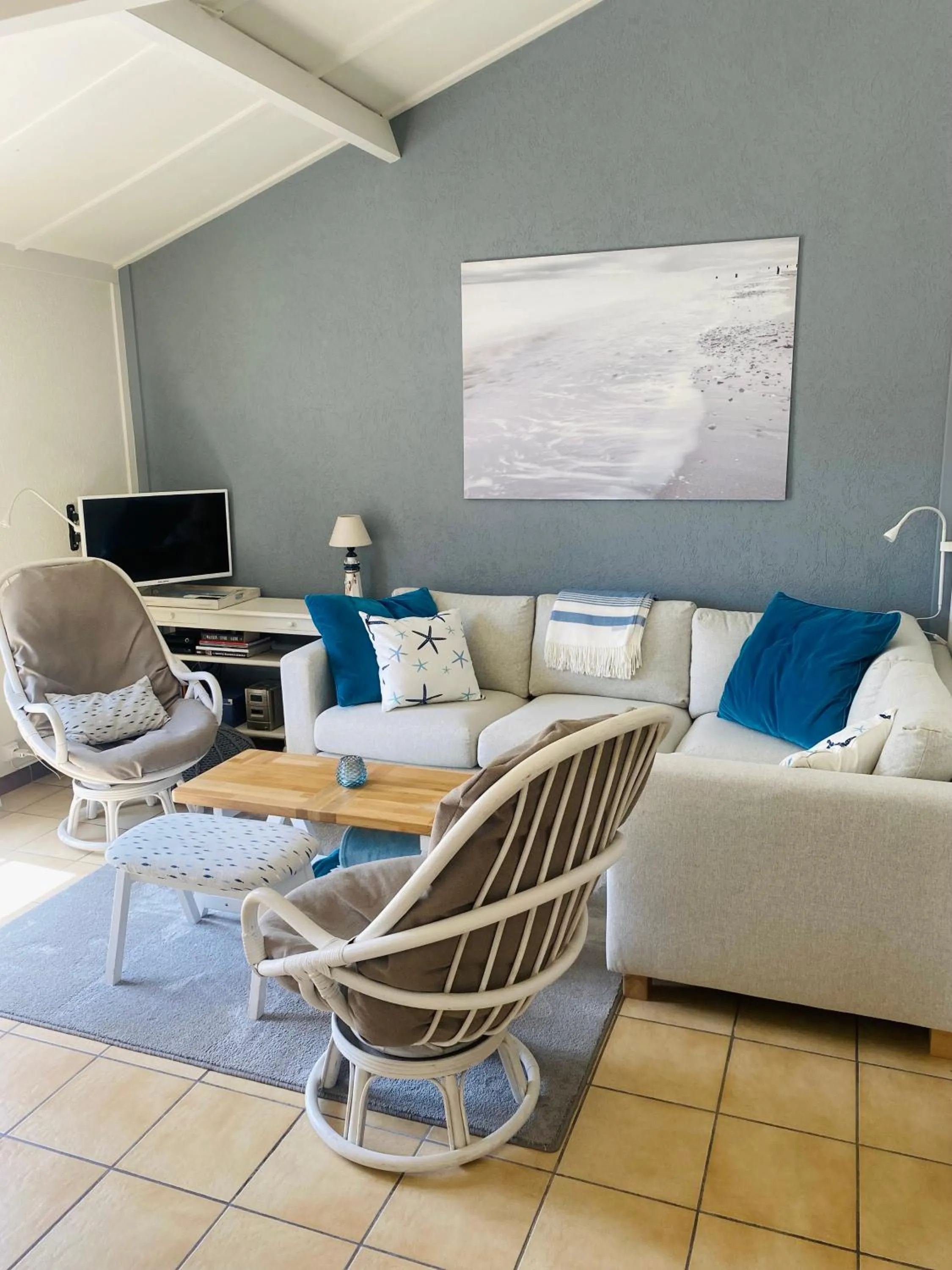 Living room in Zeepark Zeewind
