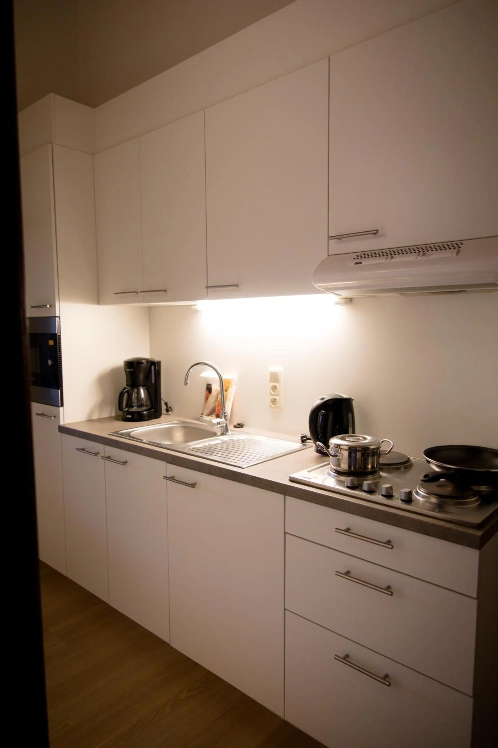 Kitchen or kitchenette in Zeepark Zeewind