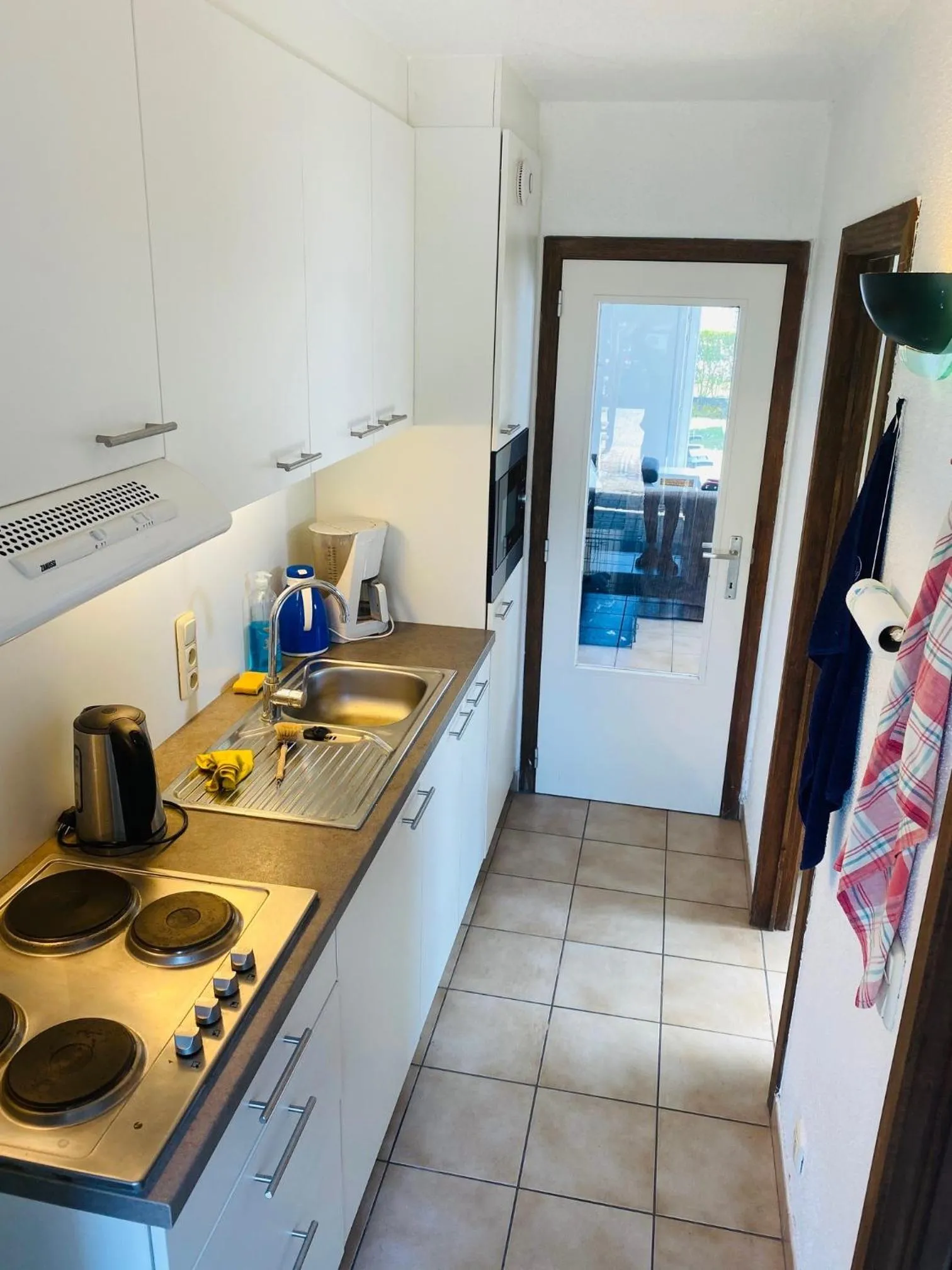 Kitchen or kitchenette in Zeepark Zeewind