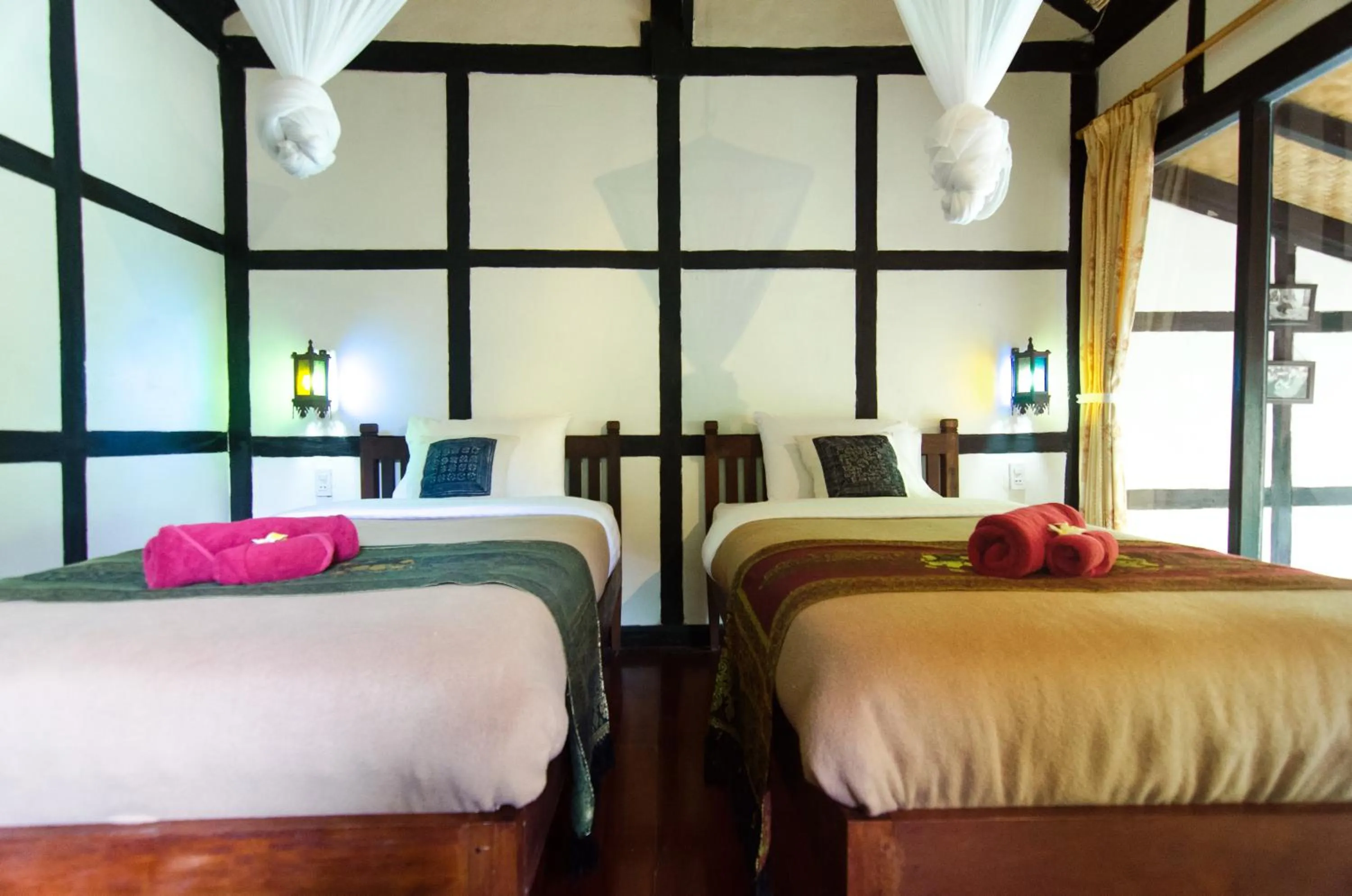 Bedroom, Bed in Hillside - Nature Lifestyle Lodge